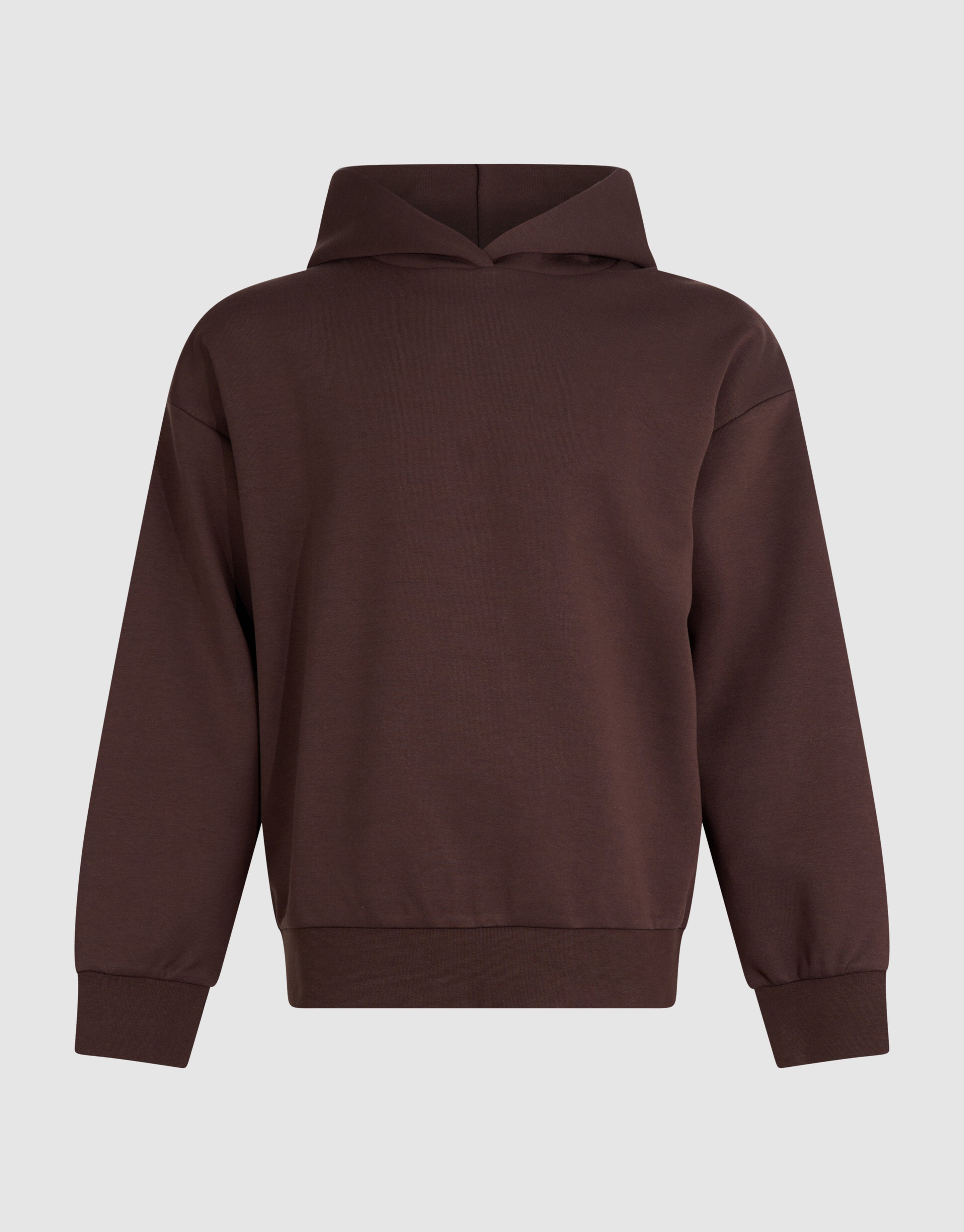 Interlock-Hoodie Dunkelbraun SHOEBY MEN