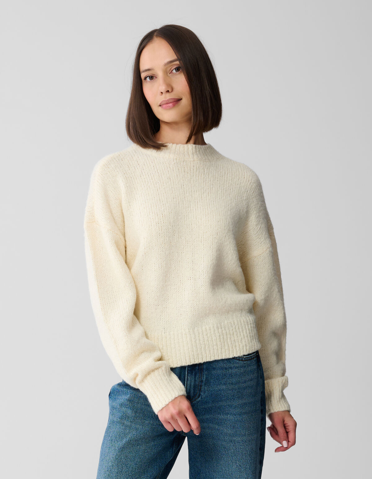 Muse Club Artwork Pullover Gebrochen Weiß SHOEBY WOMEN