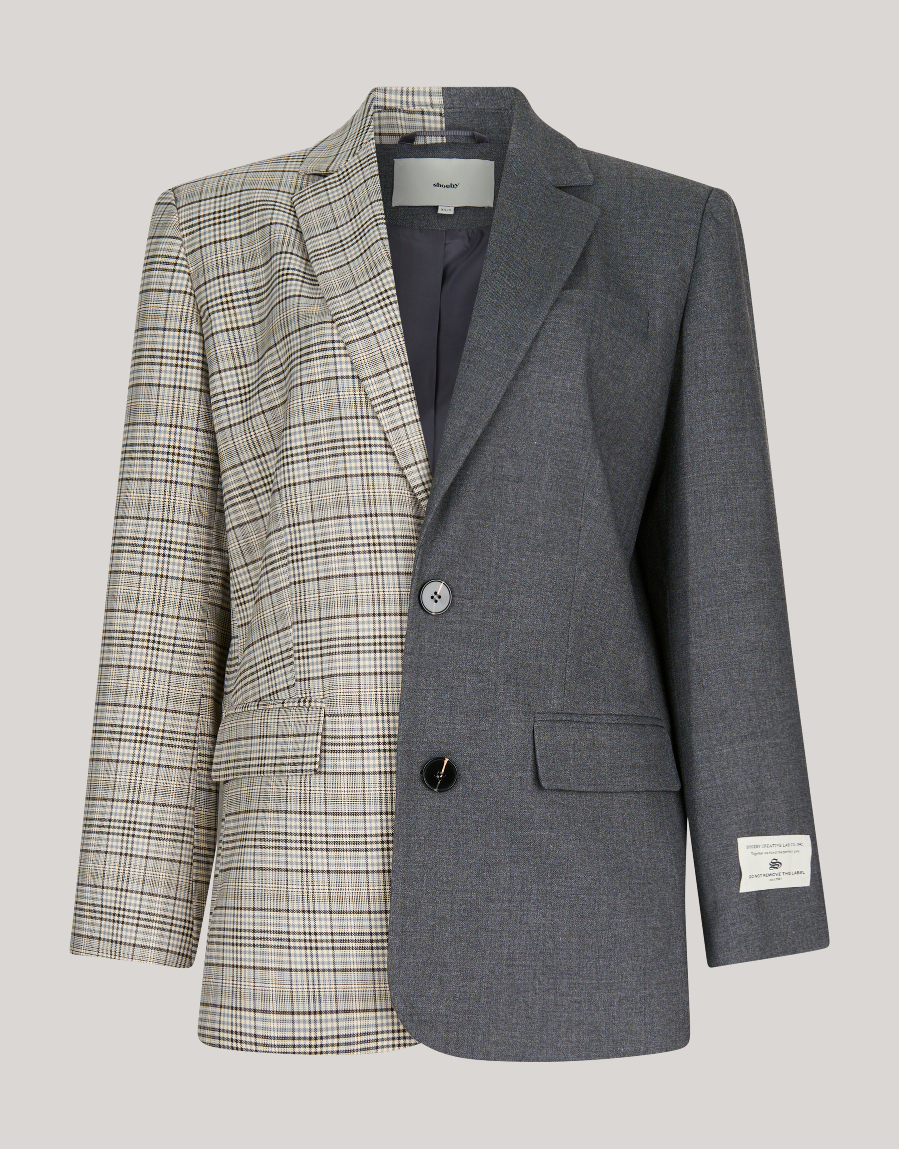 Gemischter Blazer Grau SHOEBY WOMEN