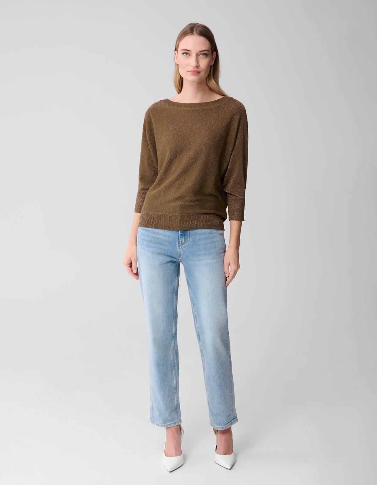 Tapered Fit Jeans Blau SHOEBY WOMEN