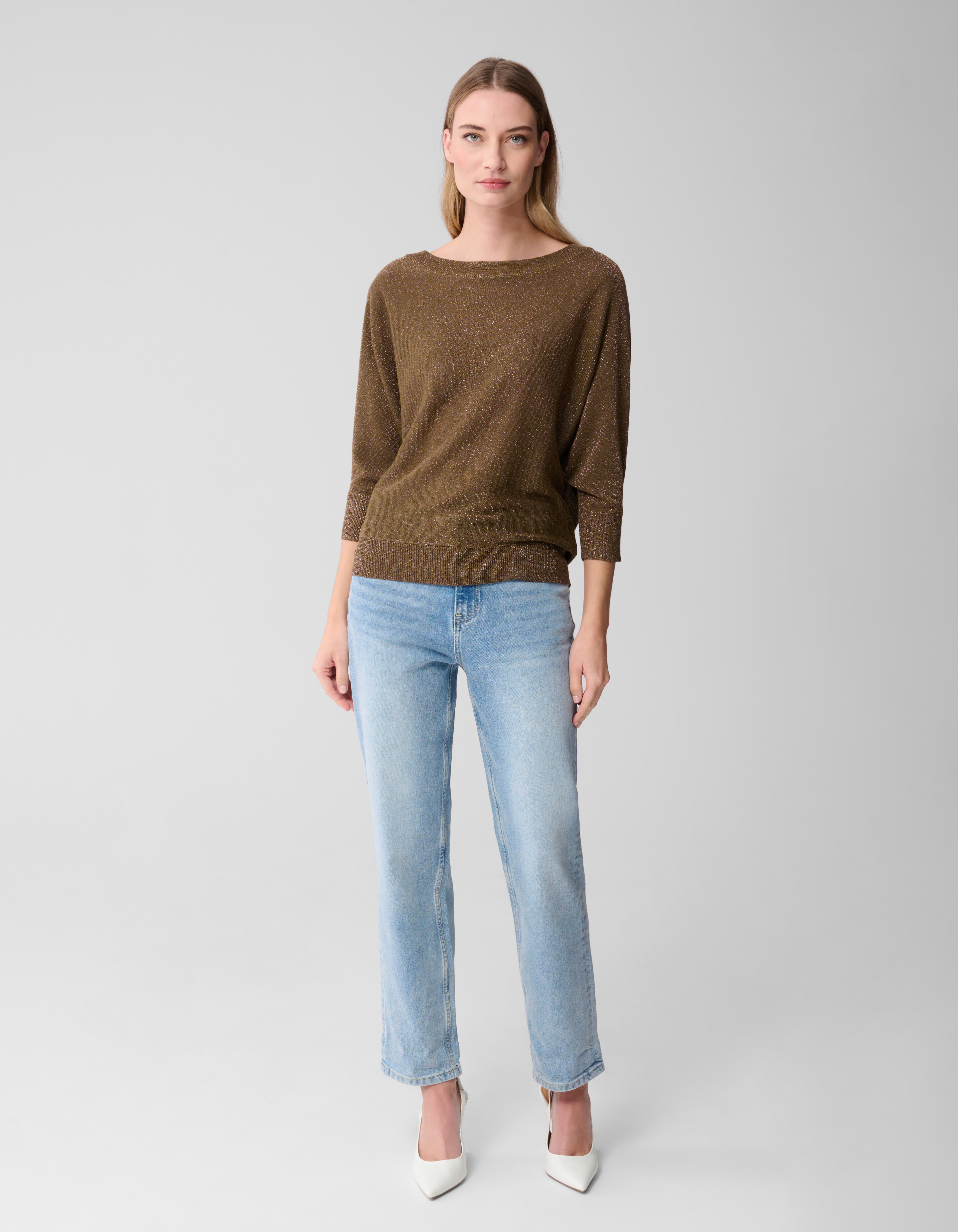 Tapered Fit Jeans Blau SHOEBY WOMEN