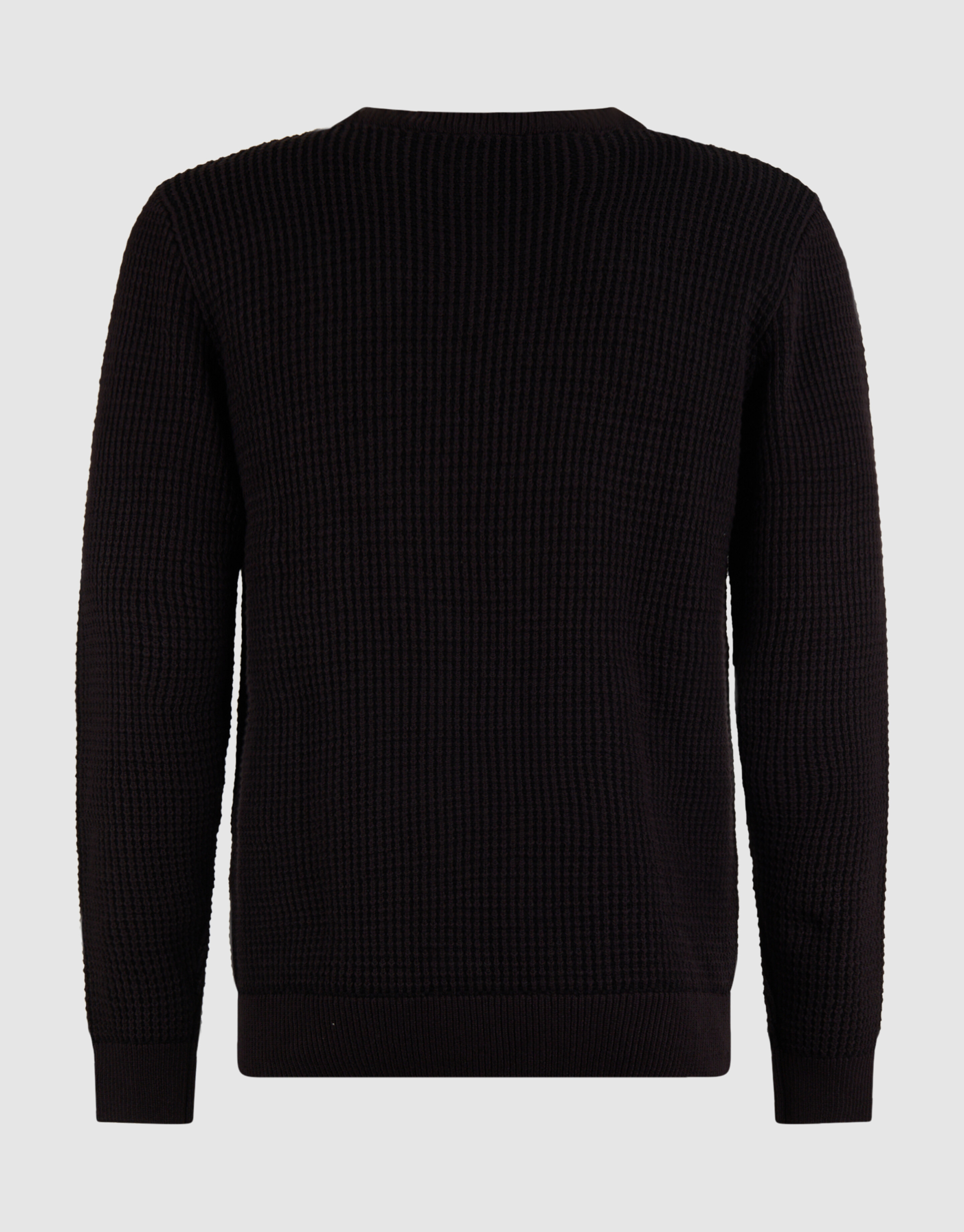 Zopfstrickpullover Dunkelbraun SHOEBY MEN