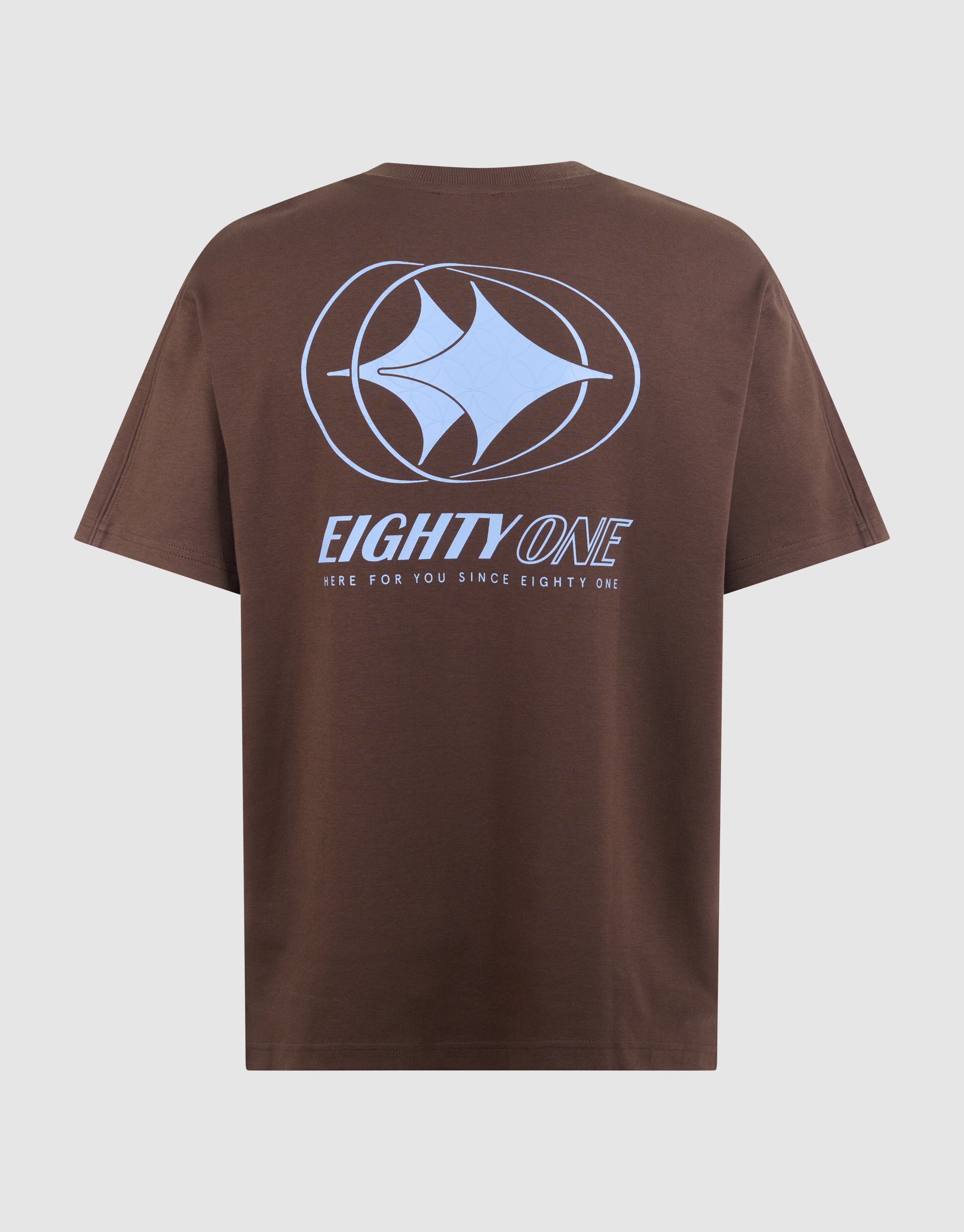 Eighty One Artwork T-Shirt Dunkelbraun SHOEBY MEN