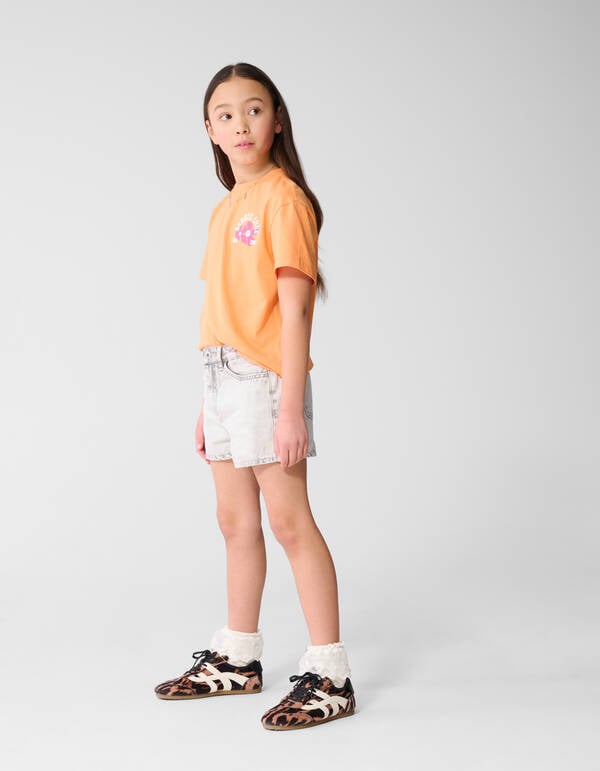 Summer Love T-Shirt Orange SHOEBY GIRLS