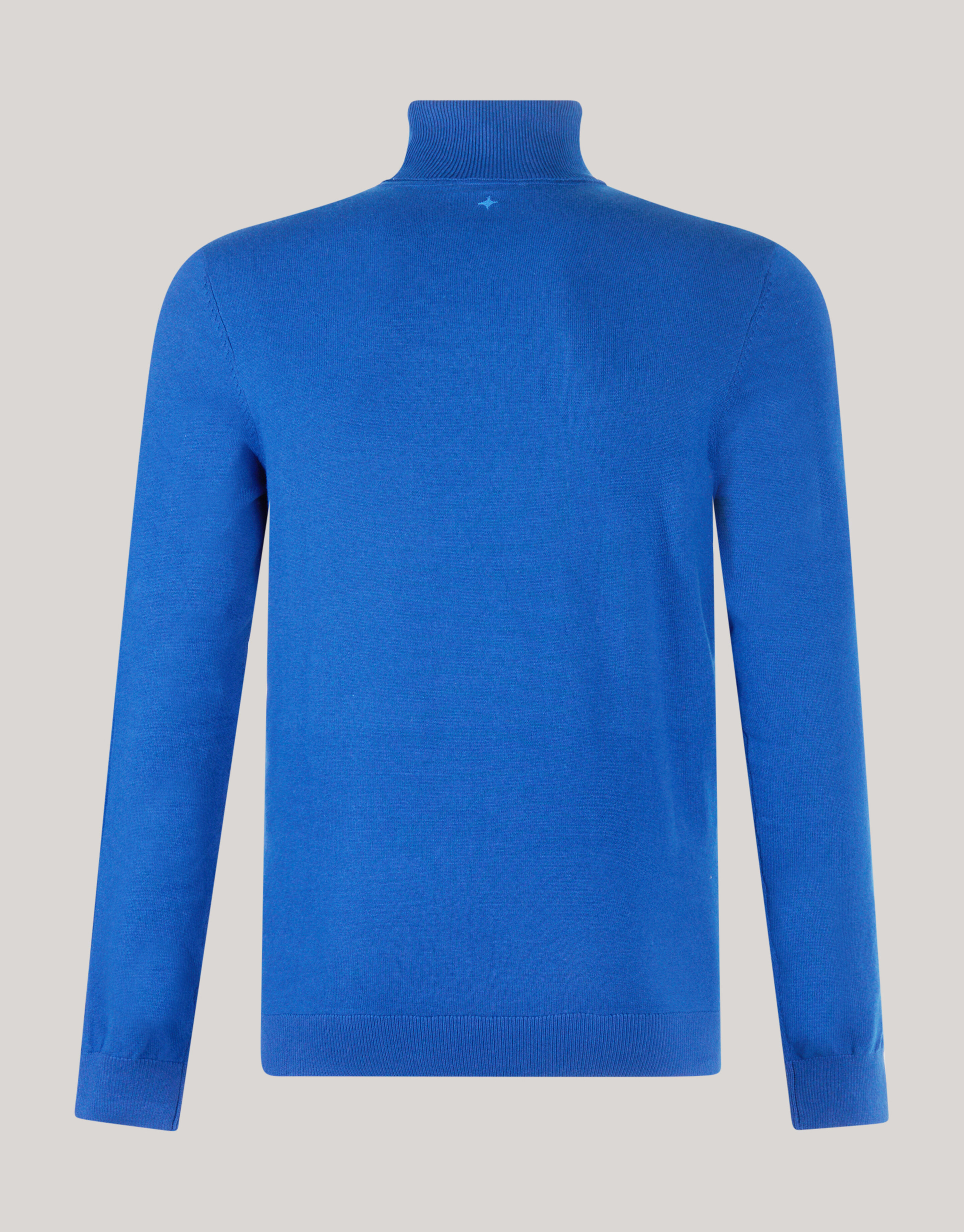 Basic Rollkragenpullover Blau SHOEBY MEN