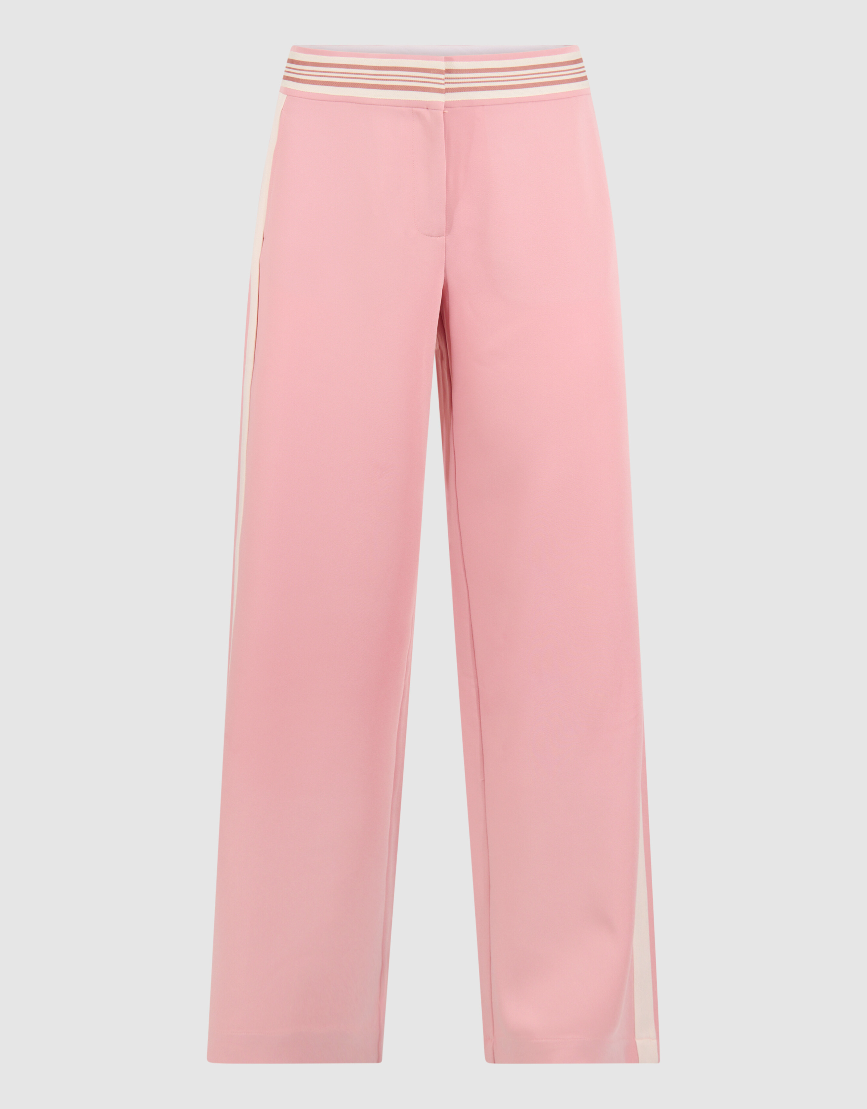 Sportliche Hose mit weitem Bein Hellrosa von Mieke SHOEBY WOMEN