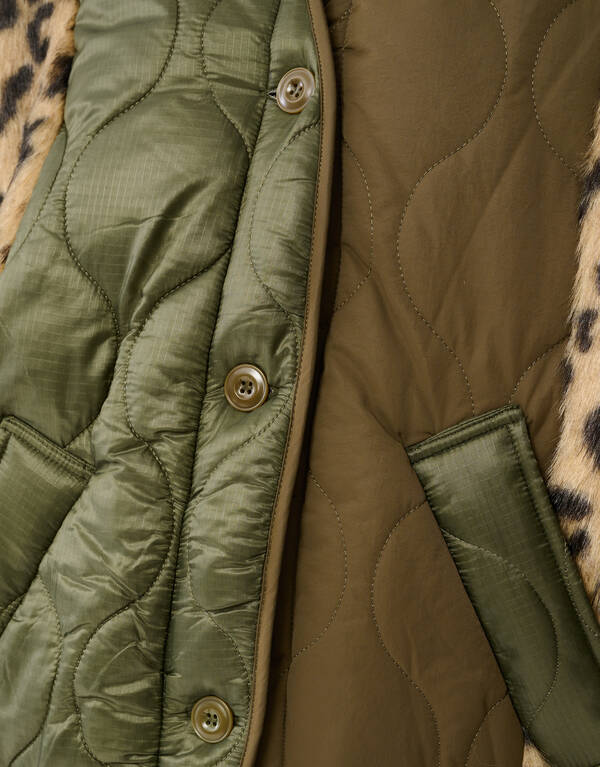 Multi Mix Leopard Jack Dunkelgrün SHOEBY WOMEN