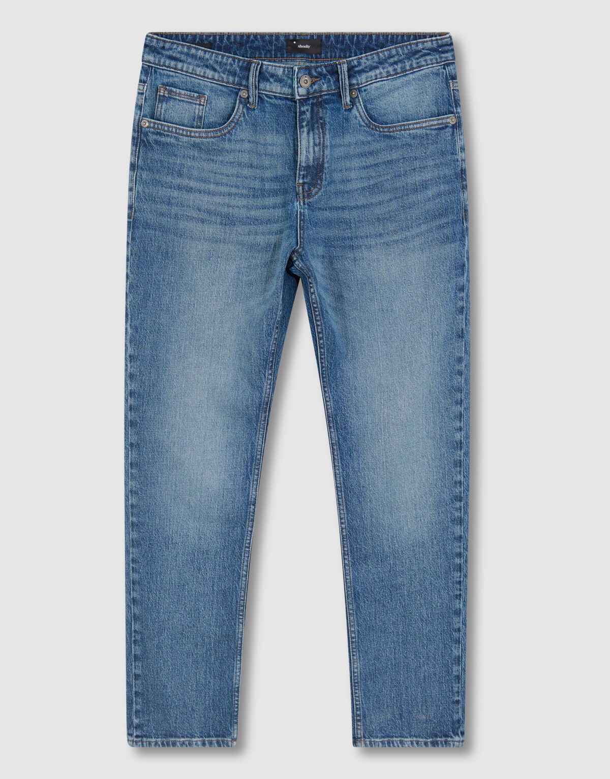 Tapered Fit Jeans Mediumstone L32 SHOEBY MEN