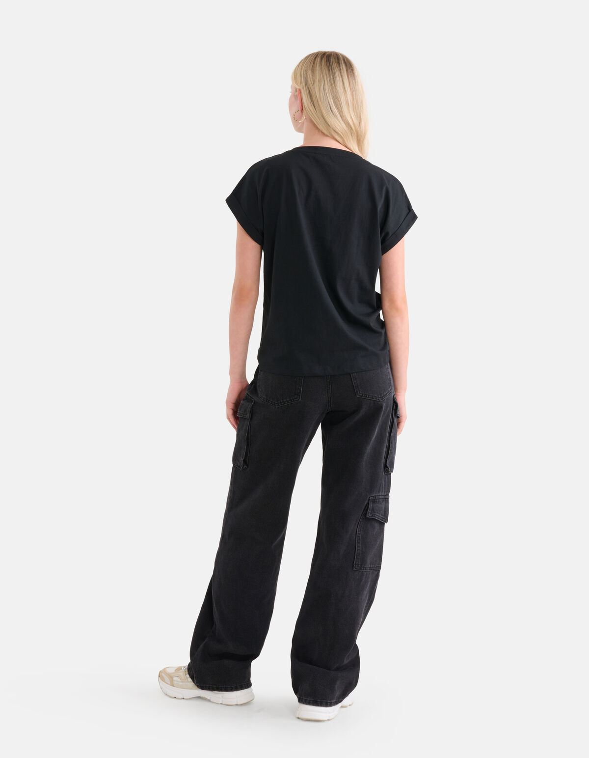 Artwork T-shirt Schwarz SHOEBY WOMEN