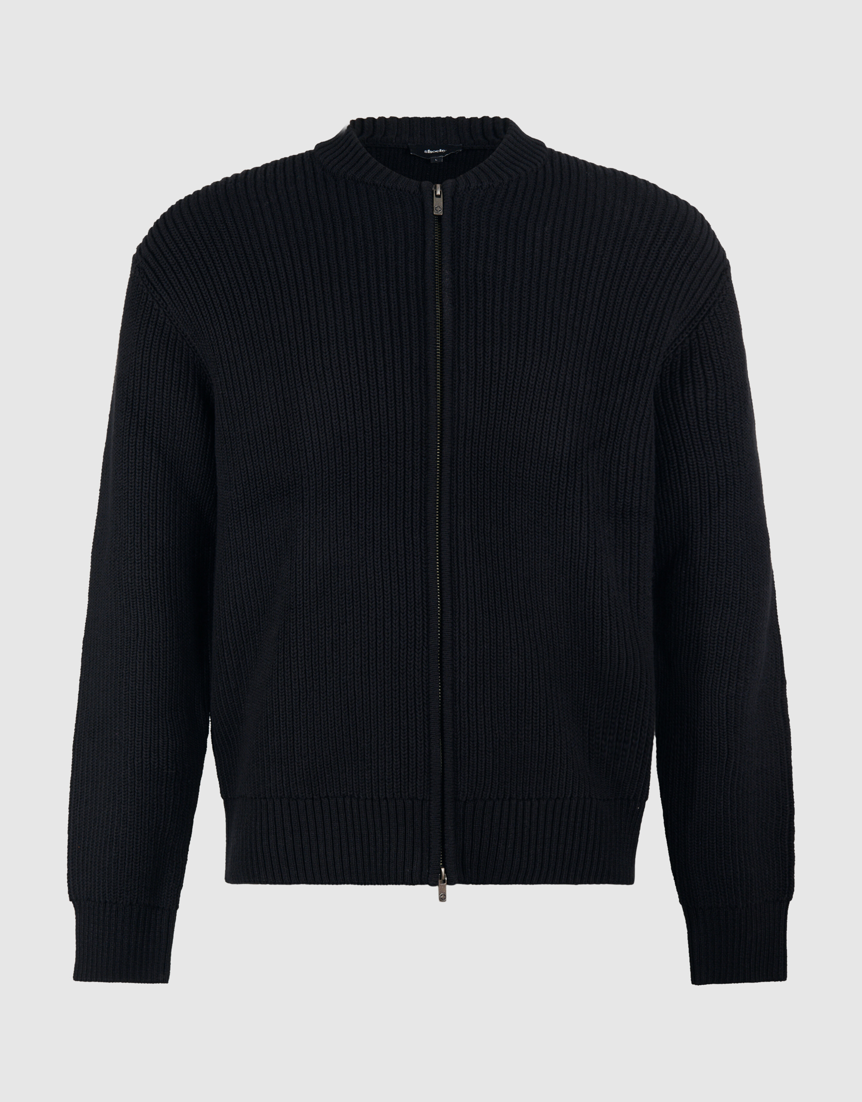 Strick-Bomberjacke Schwarz SHOEBY MEN