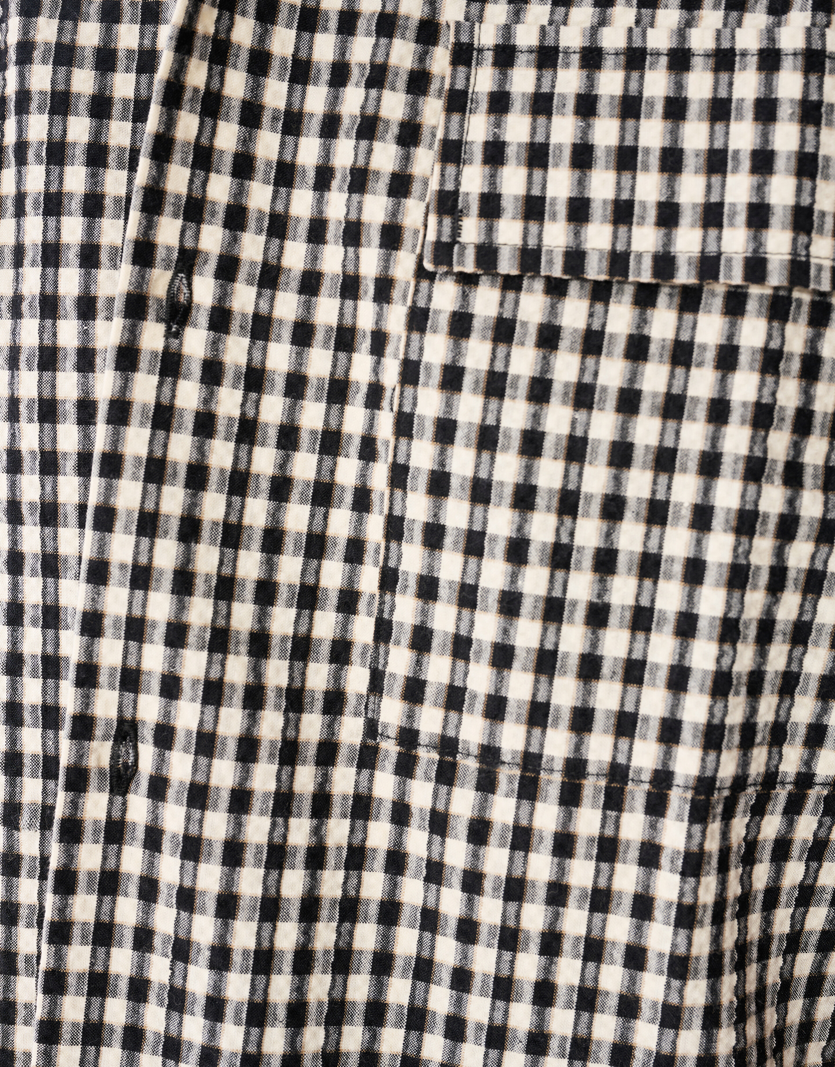 Karo-Overshirt Gebrochen Wei&szlig; SHOEBY MEN