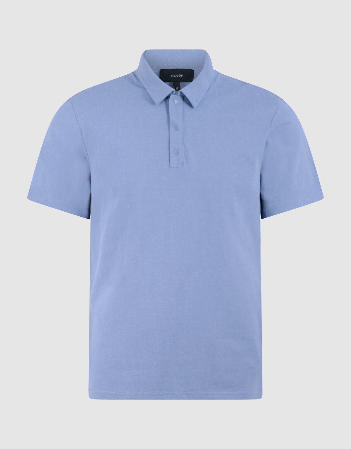Gewaschenes Poloshirt hellblau SHOEBY MEN