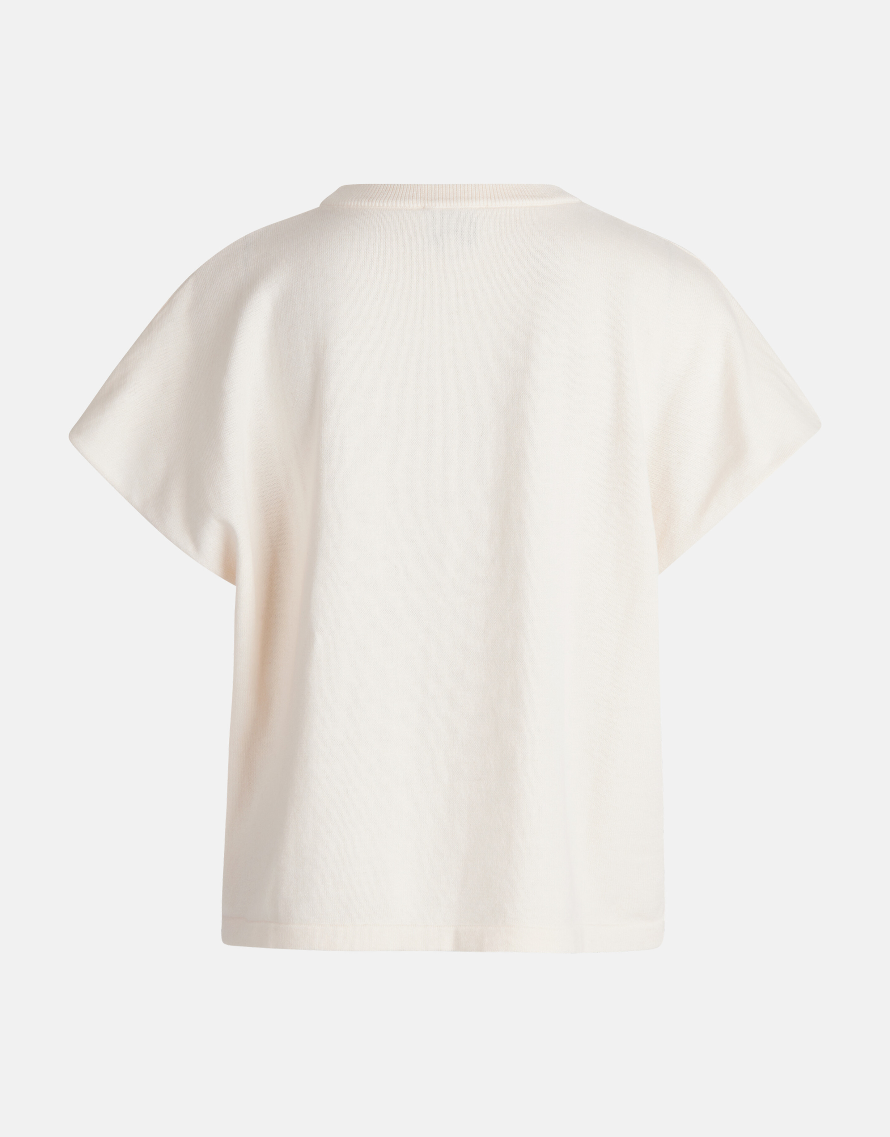 Gestricktes T-shirt Off White von Mieke SHOEBY WOMEN
