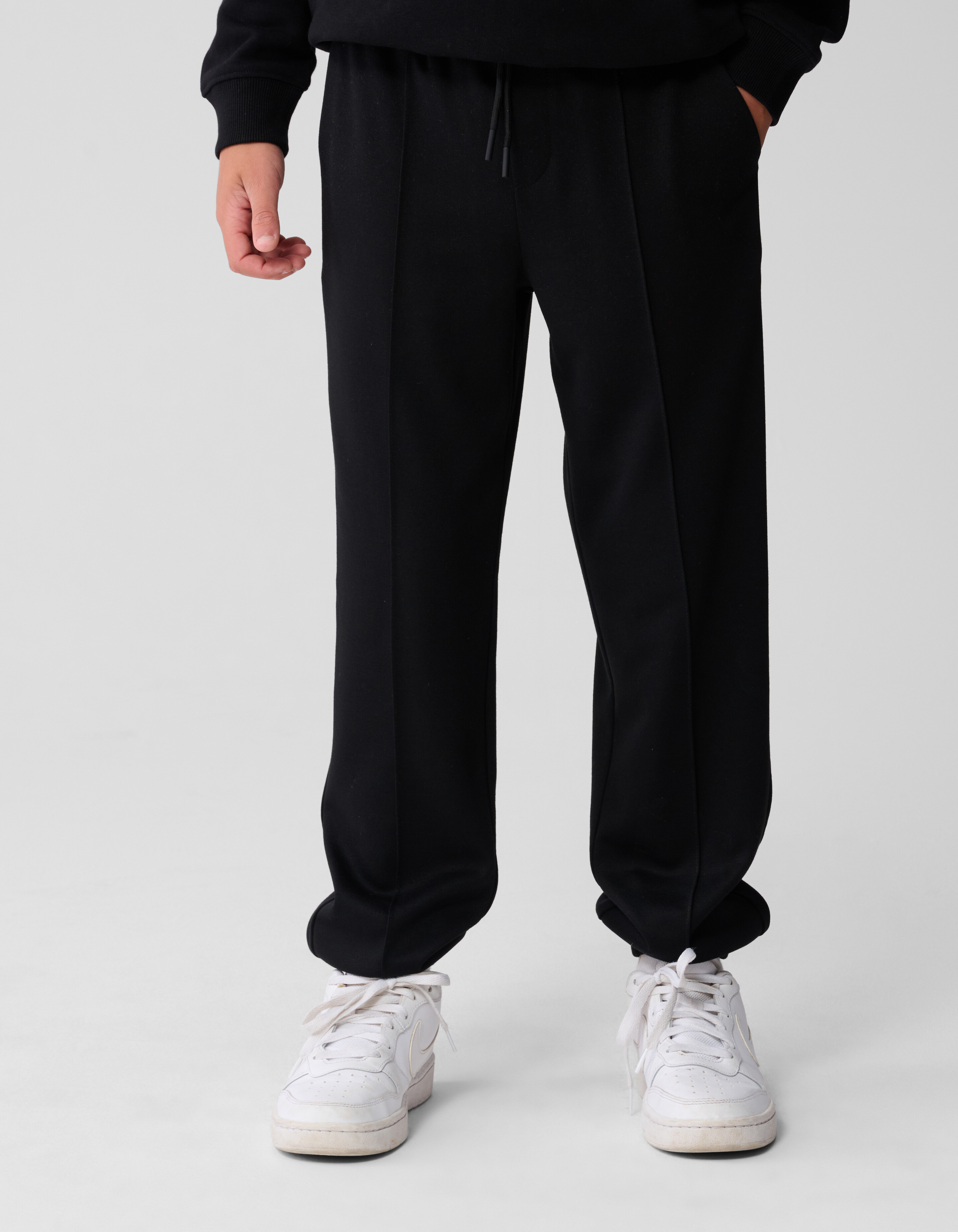 Ausgefallene weite Hose Schwarz SHOEBY BOYS
