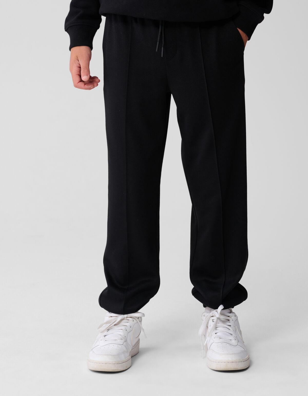 Ausgefallene weite Hose Schwarz SHOEBY BOYS