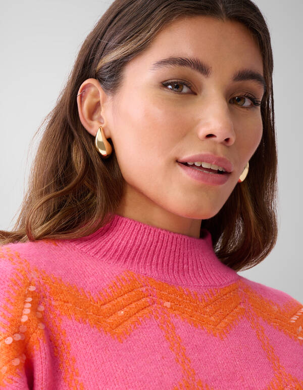 Paillettenpullover Rosa By Furmey SHOEBY WOMEN