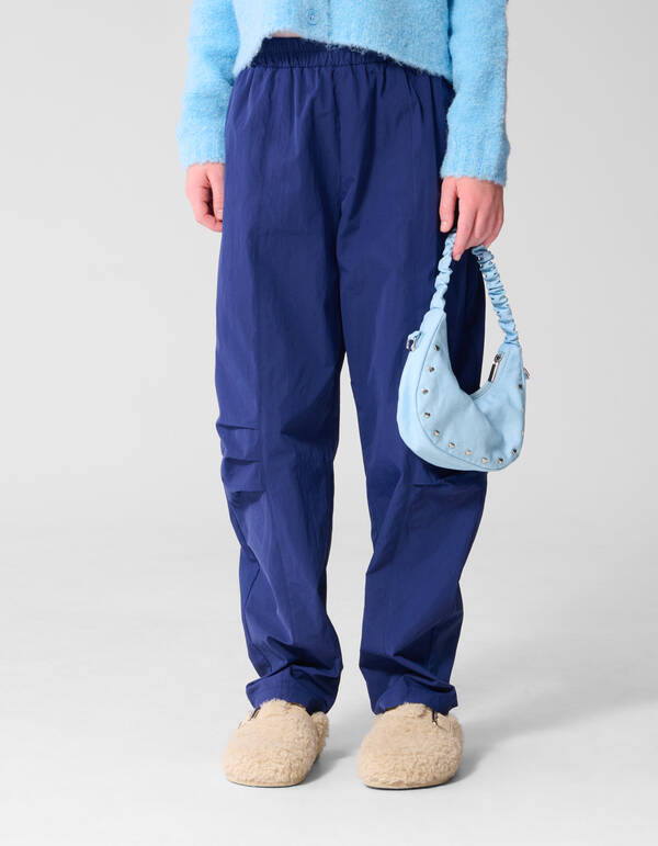 Loose Fit Hose Mit Falten Dunkelblau SHOEBY GIRLS