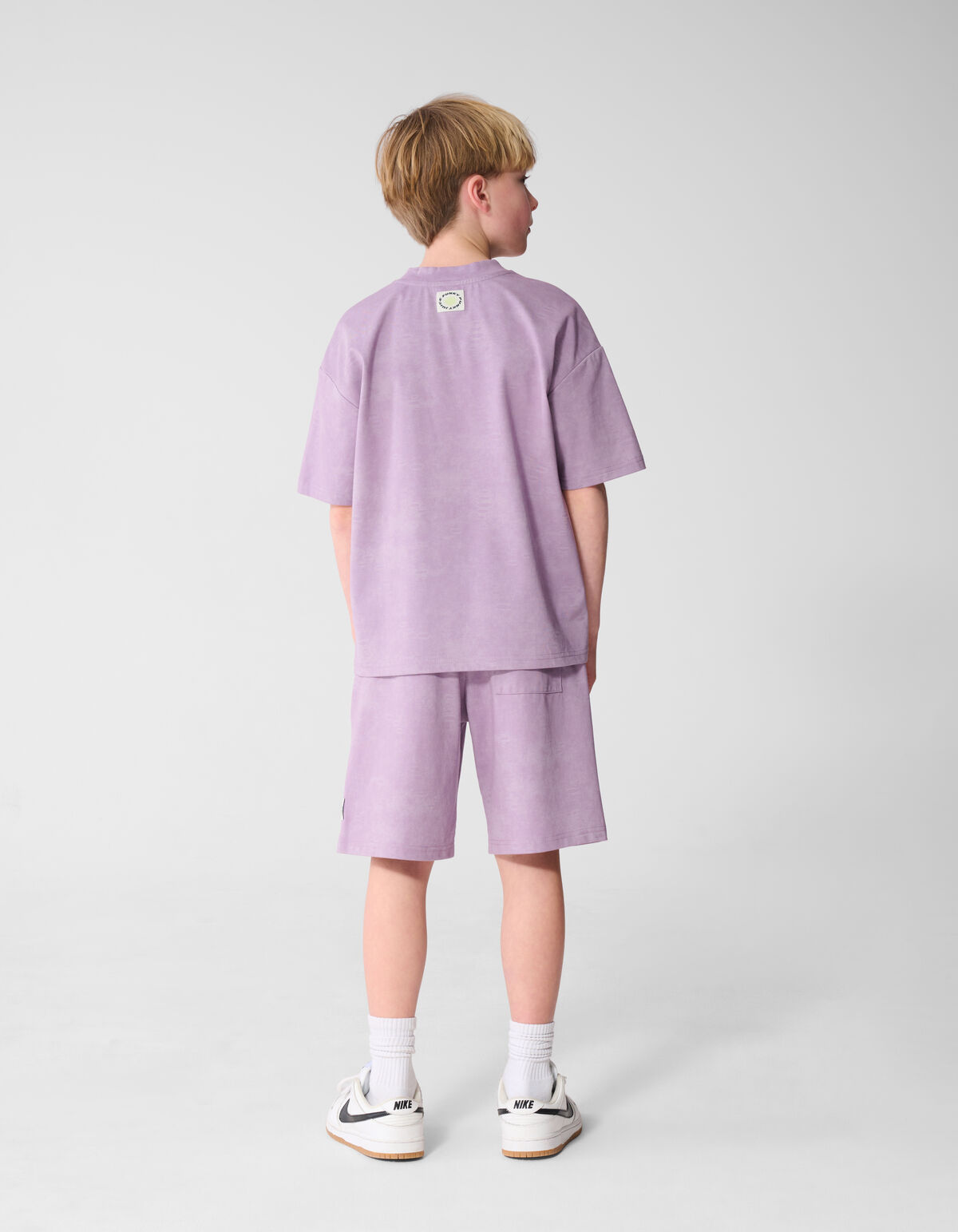 Oversized Washed Label T-Shirt Helllila SHOEBY BOYS
