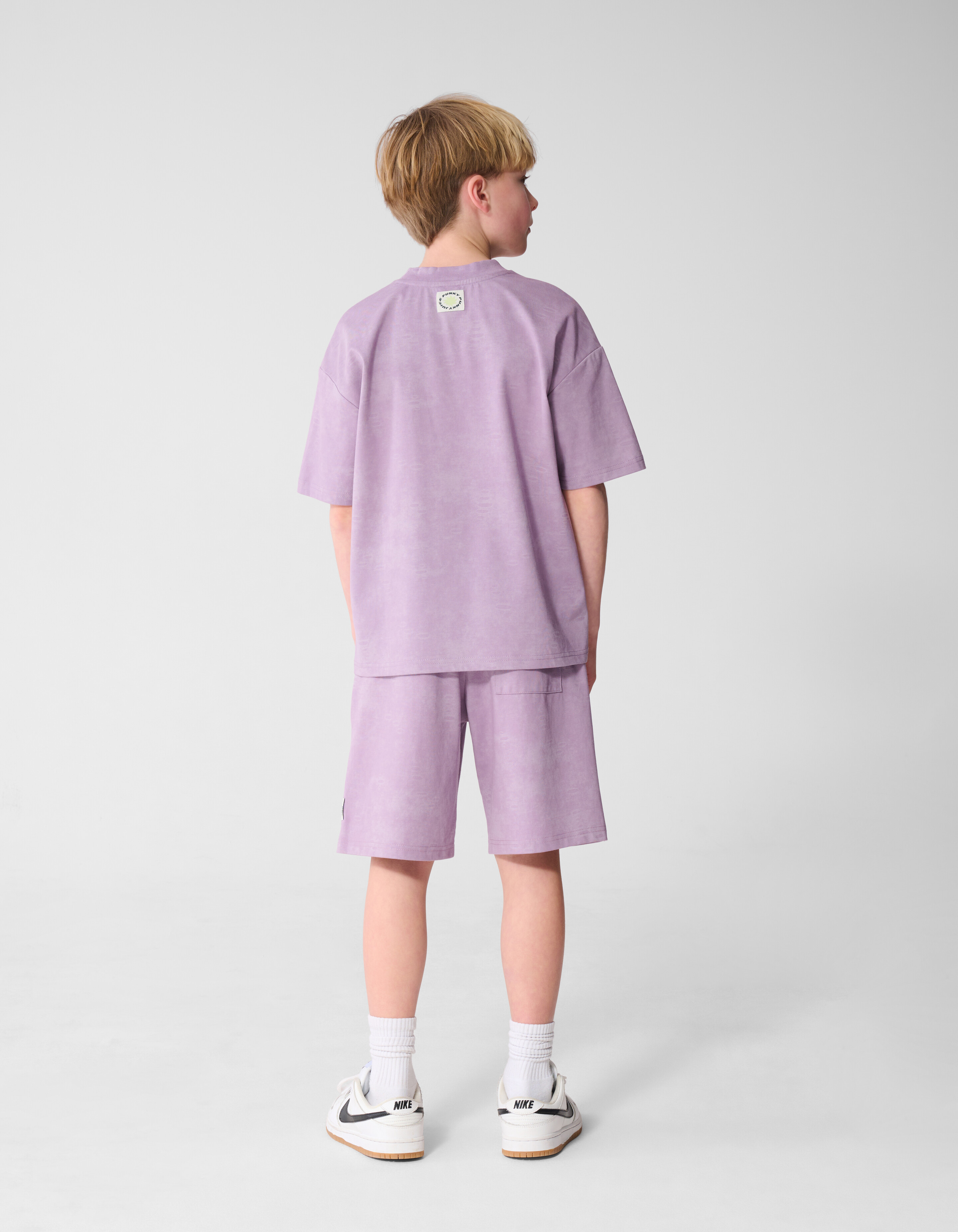 Oversized Washed Label T-Shirt Helllila SHOEBY BOYS