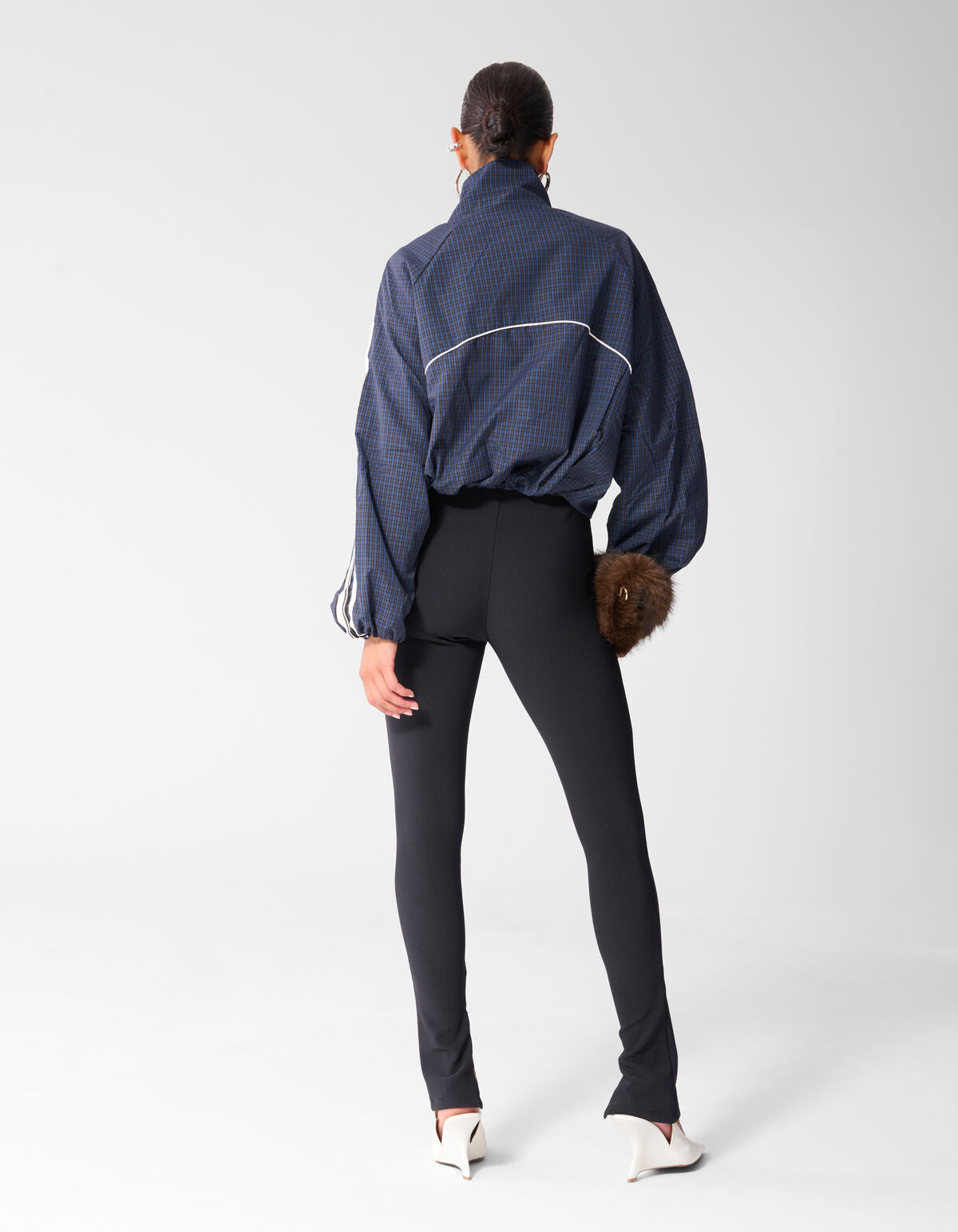 Zipper Leggings Schwarz SHOEBY WOMEN