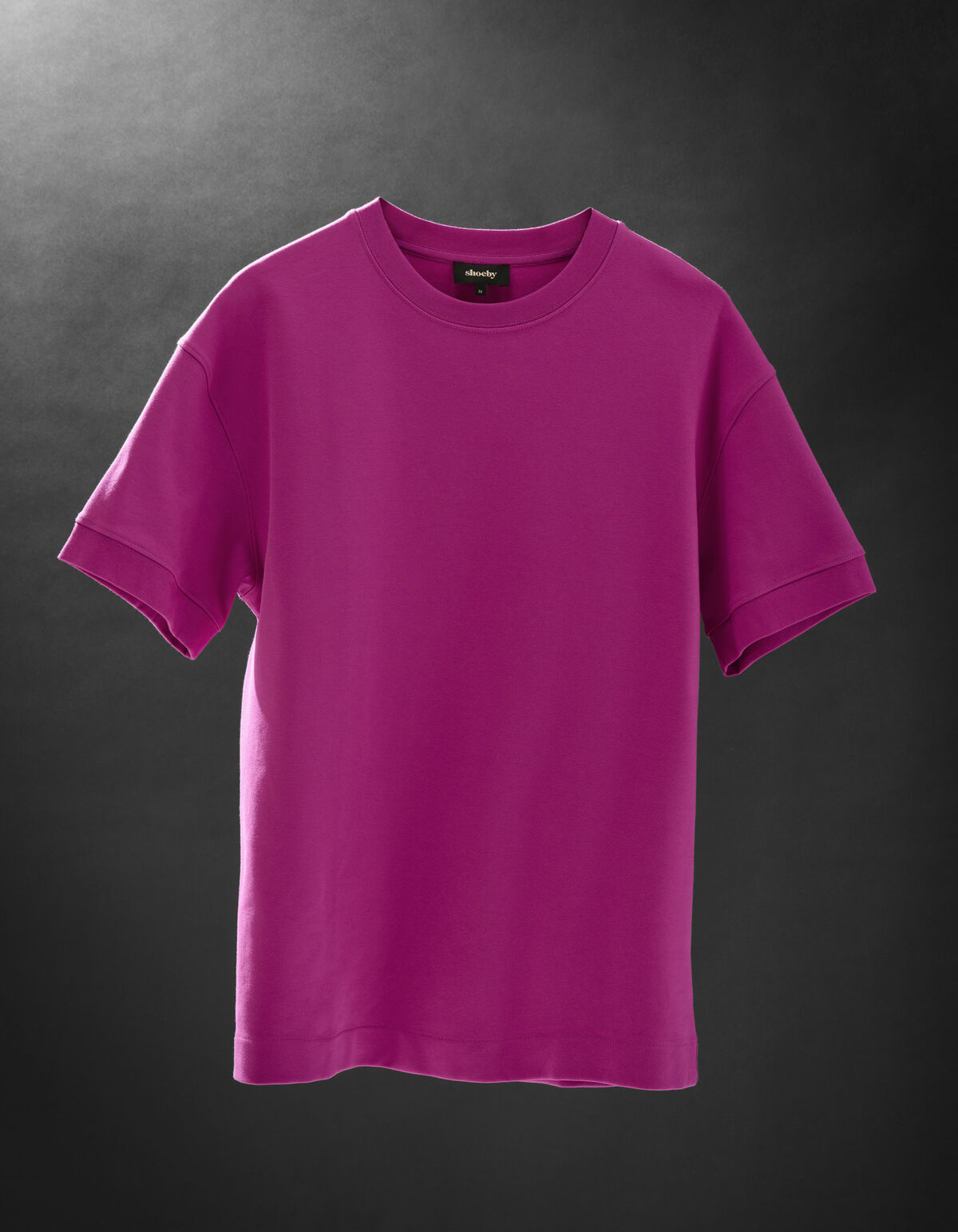 Relaxed Fit T-shirt Dunkelrosa SHOEBY MEN