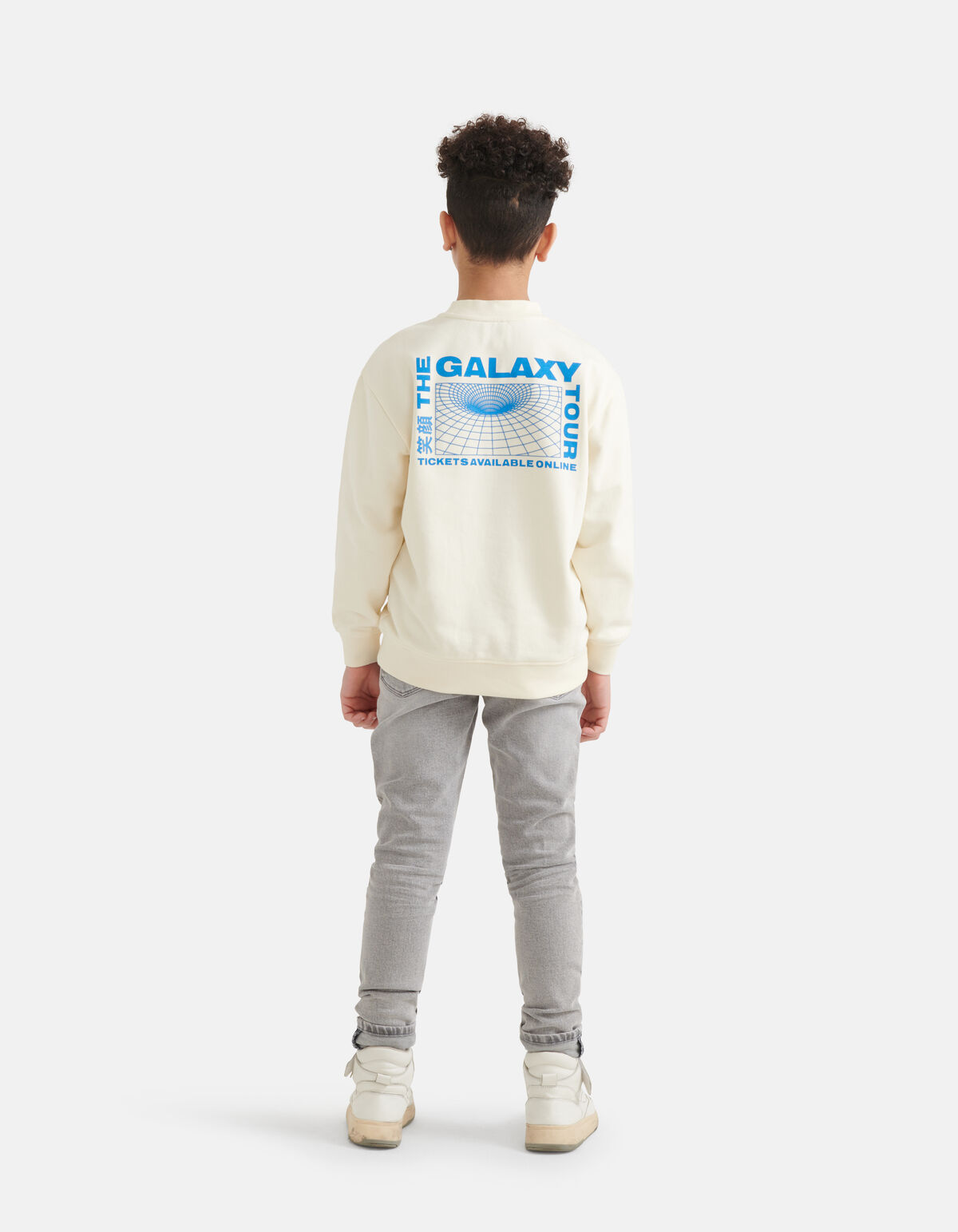 Artwork Pullover Off White SHOEBY BOYS