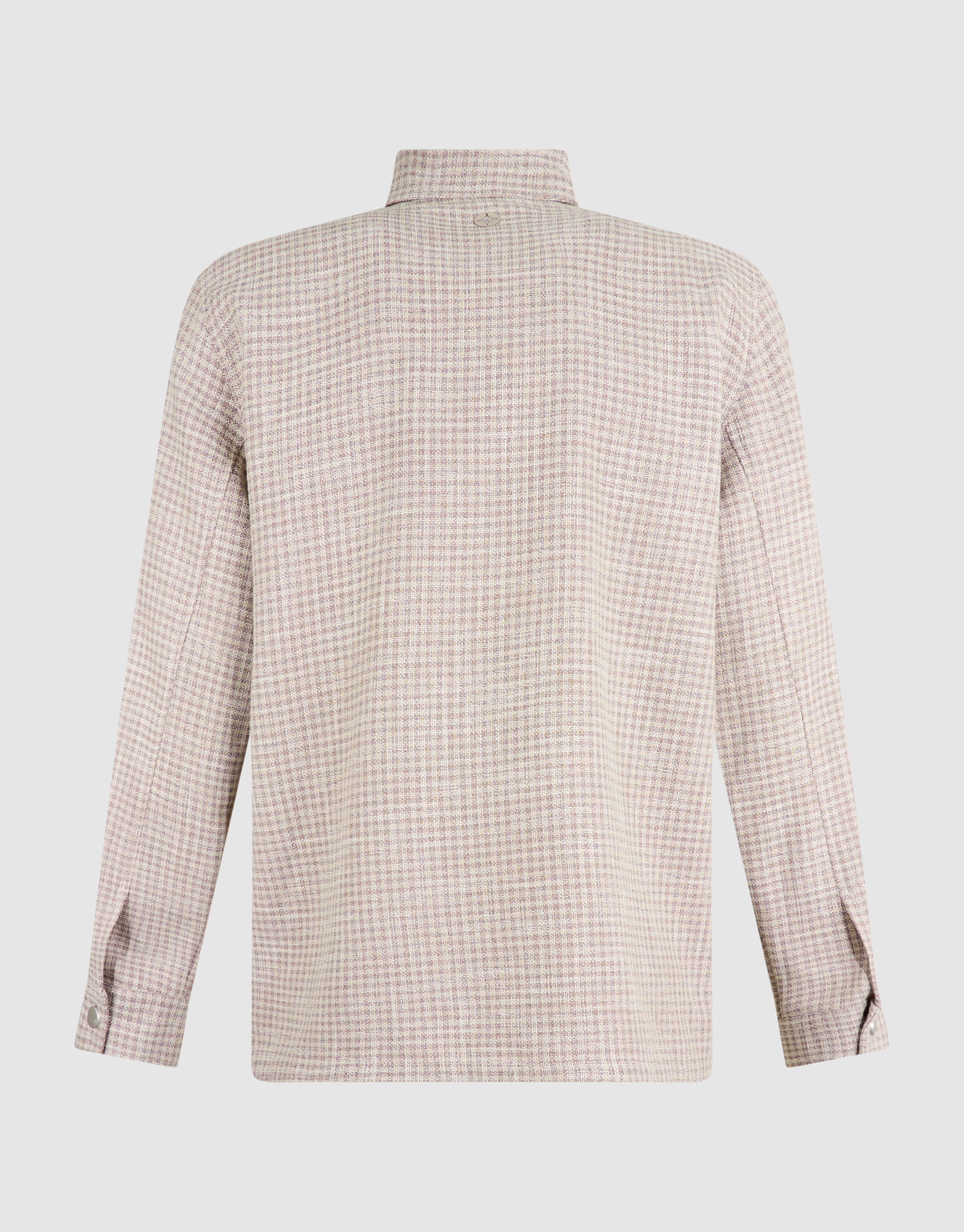Melange Check Overshirt Sand SHOEBY MEN