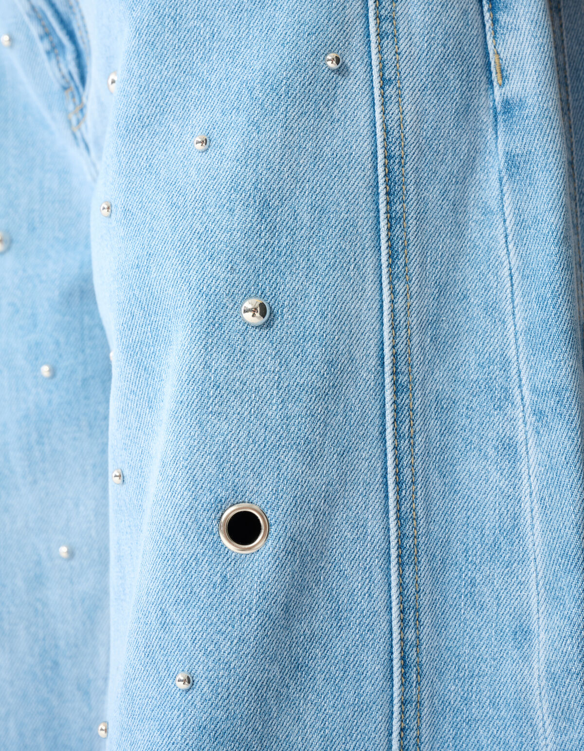 Studded Baggy Fit Jeans Blau SHOEBY WOMEN
