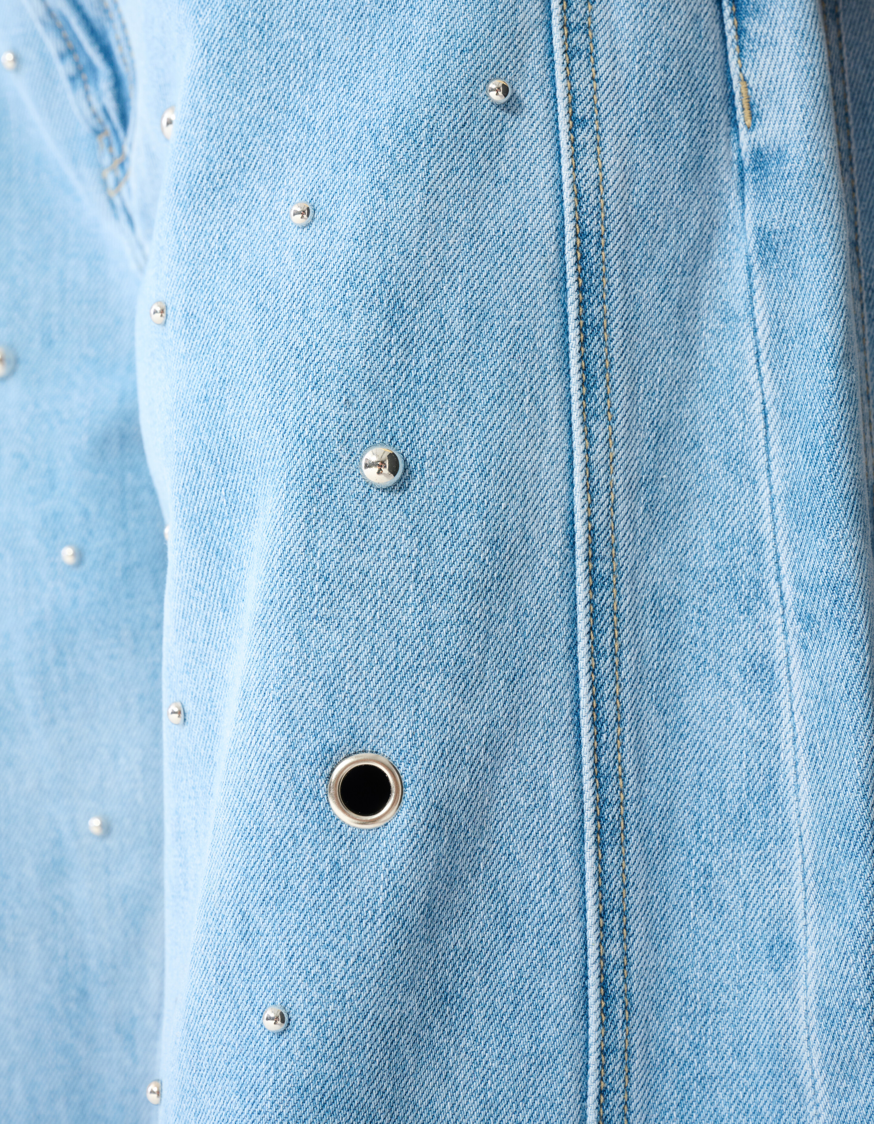 Studded Baggy Fit Jeans Blau SHOEBY WOMEN