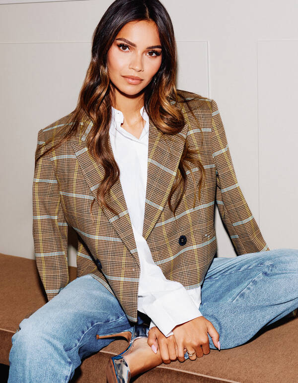 Gekürzter Blazer Braun von Monica SHOEBY WOMEN