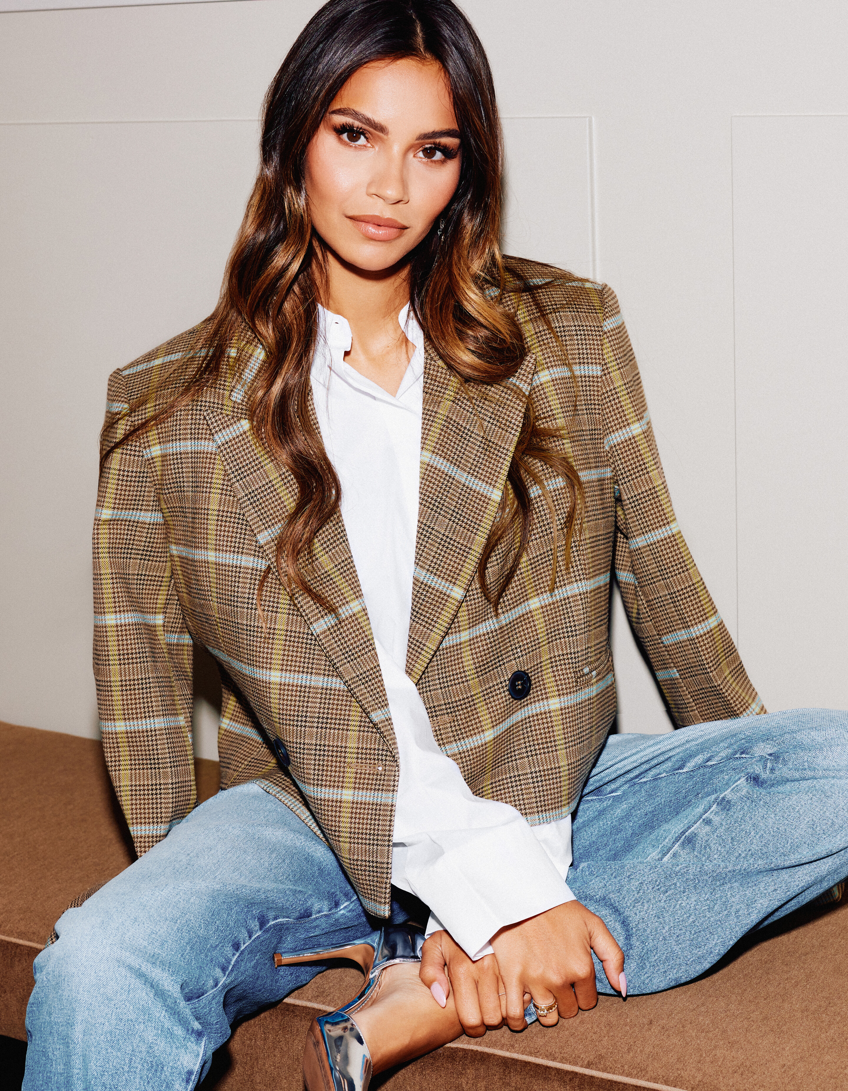 Gekürzter Blazer Braun von Monica SHOEBY WOMEN