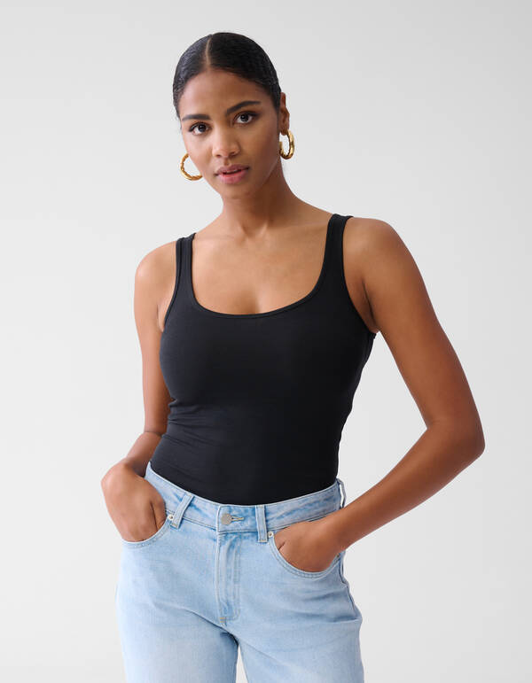 Basic Top Schwarz Eksept