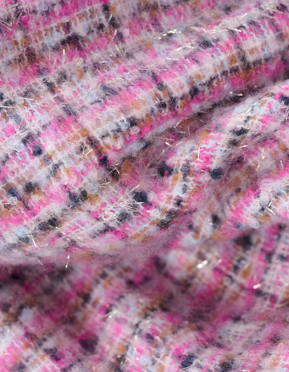 Tweed-Schal Rosa SHOEBY ACCESSOIRES