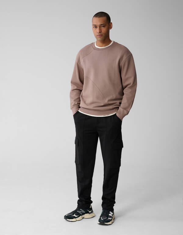 Big Sparkle Sweater Hellbraun SHOEBY MEN