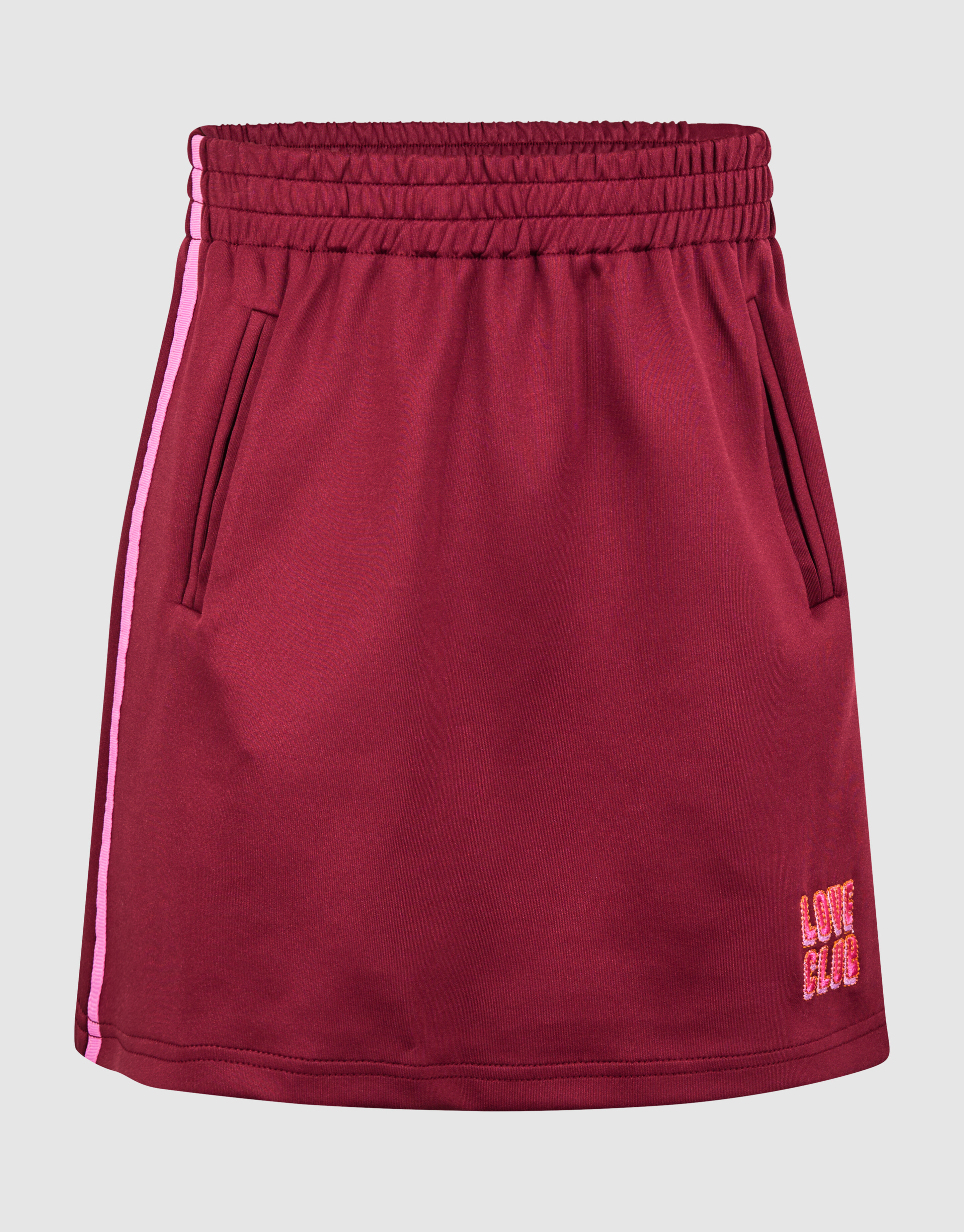 Sportlicher Minirock Dunkelrot SHOEBY GIRLS