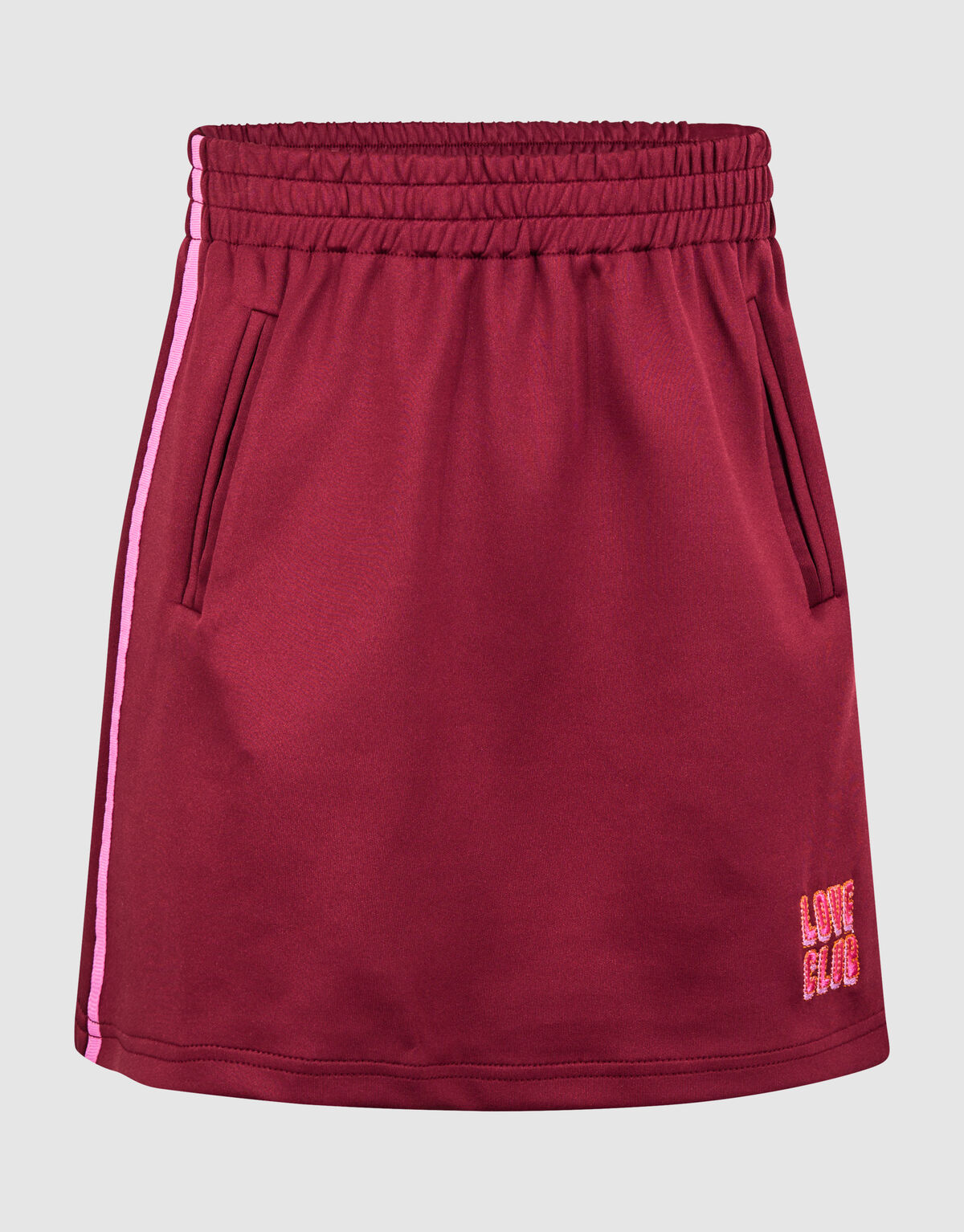 Sportlicher Minirock Dunkelrot SHOEBY GIRLS
