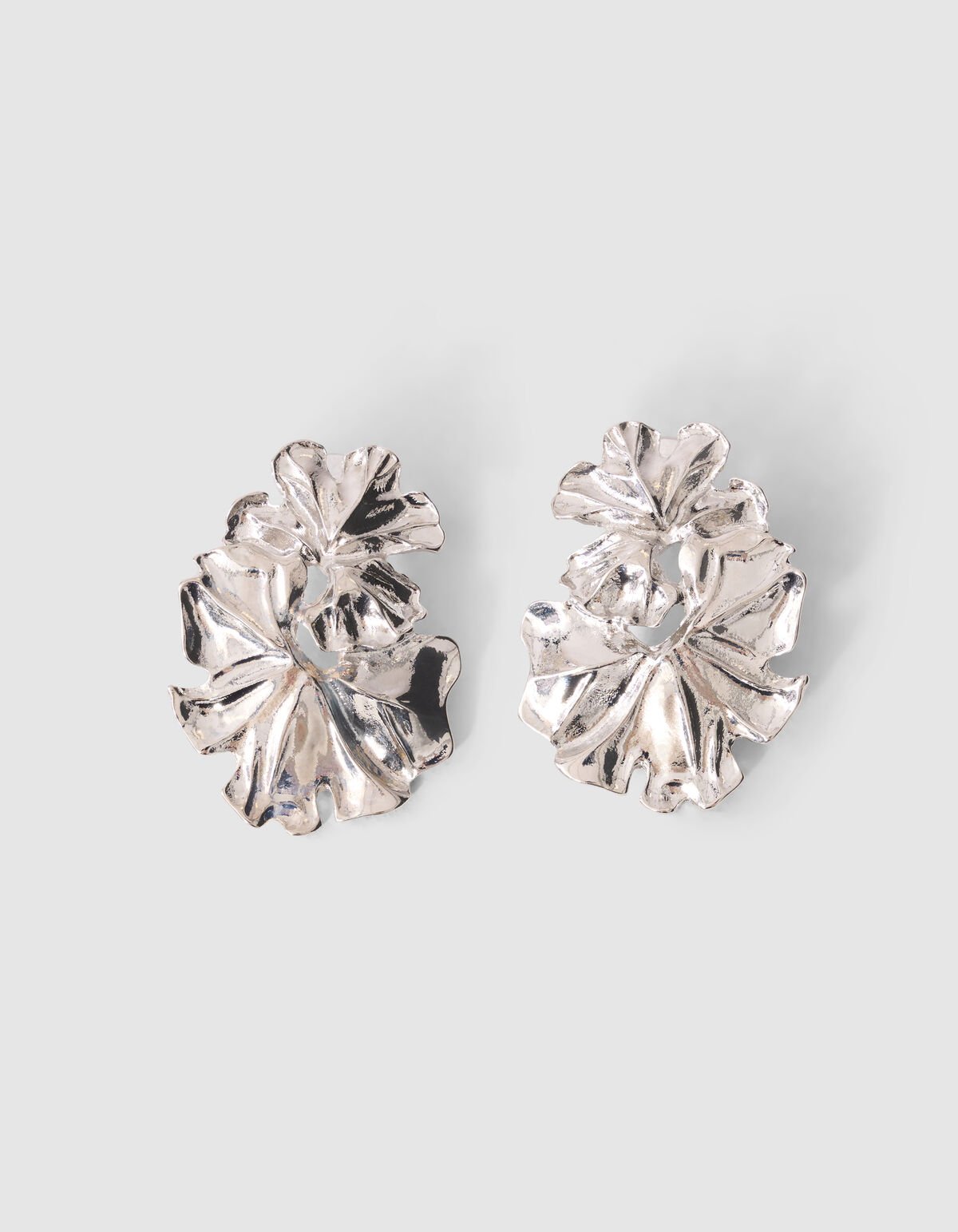 Hammerd Flower Ohrringe Silber SHOEBY ACCESSOIRES