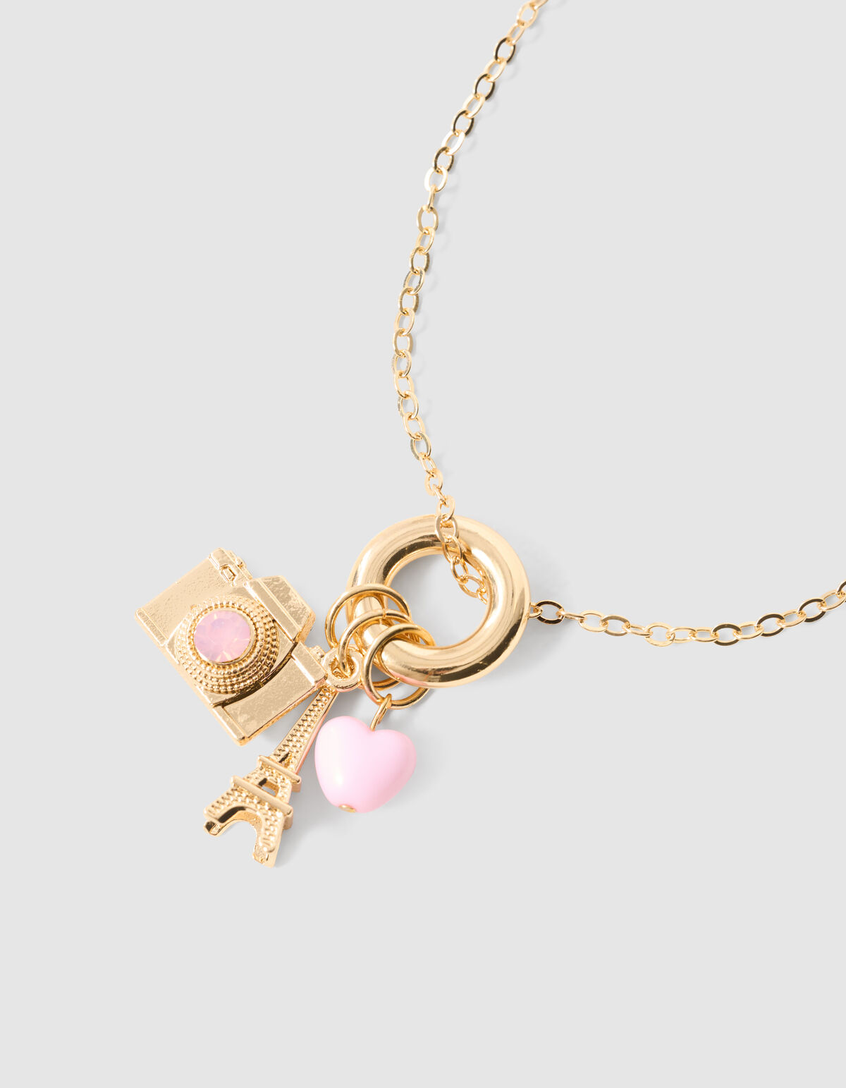 Pariser Charme Halskette Gold SHOEBY ACCESSOIRES