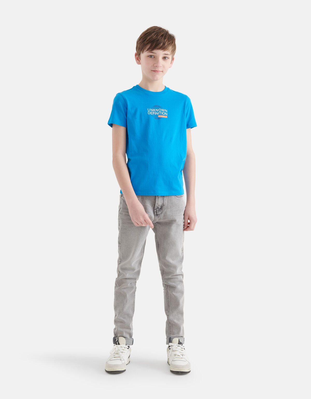 Kunstwerk T-shirt Blau SHOEBY BOYS