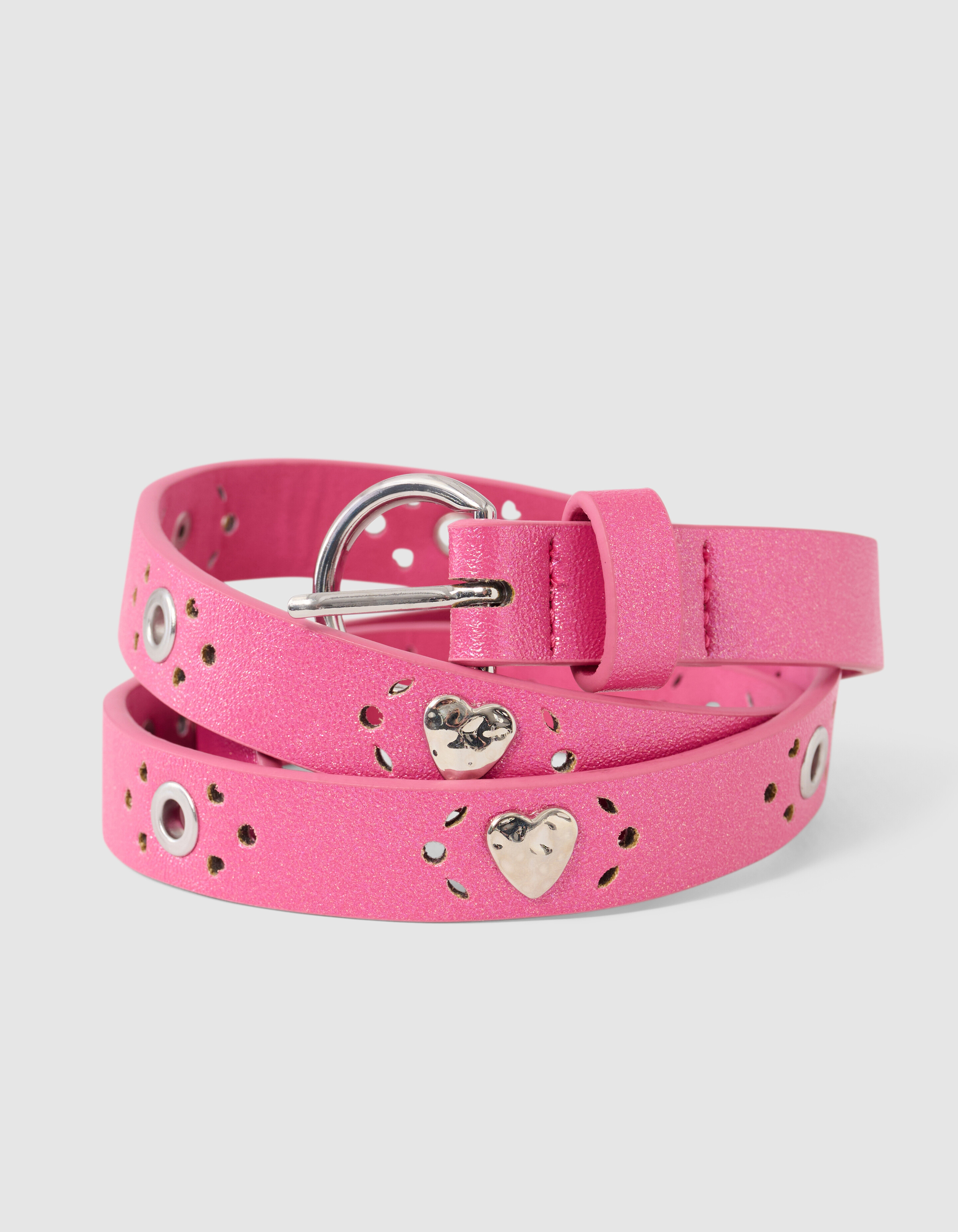 Heart Riem Dunkelrosa SHOEBY ACCESSOIRES
