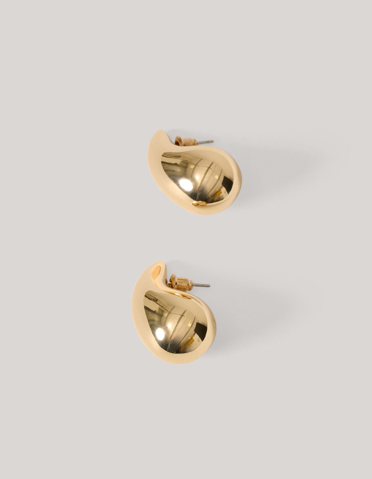 Tropfen-Ohrringe Gold SHOEBY ACCESSOIRES