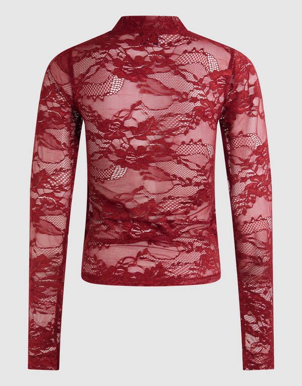 Kanten Top Rot SHOEBY WOMEN