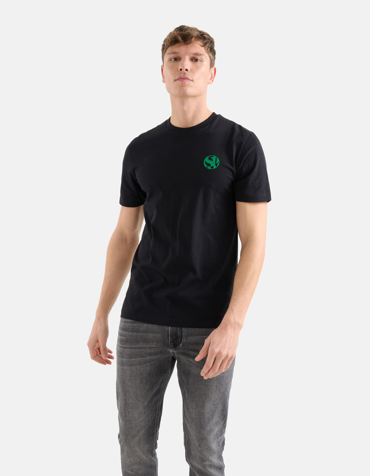Artwork T-shirt Schwarz SHOEBY MEN