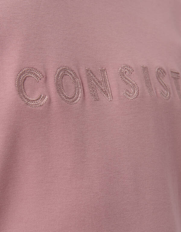 Stickerei Kunstwerk T-shirt Rosa SHOEBY MEN