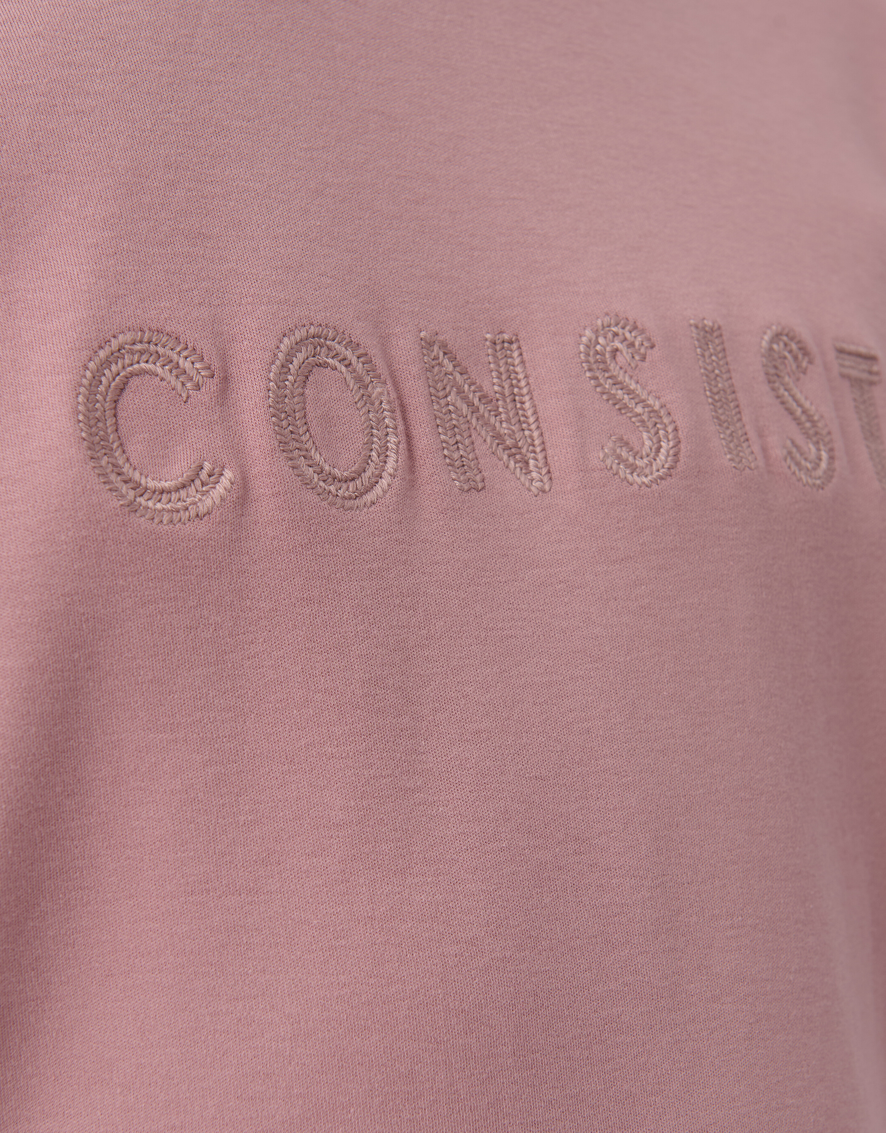 Stickerei Kunstwerk T-shirt Rosa SHOEBY MEN