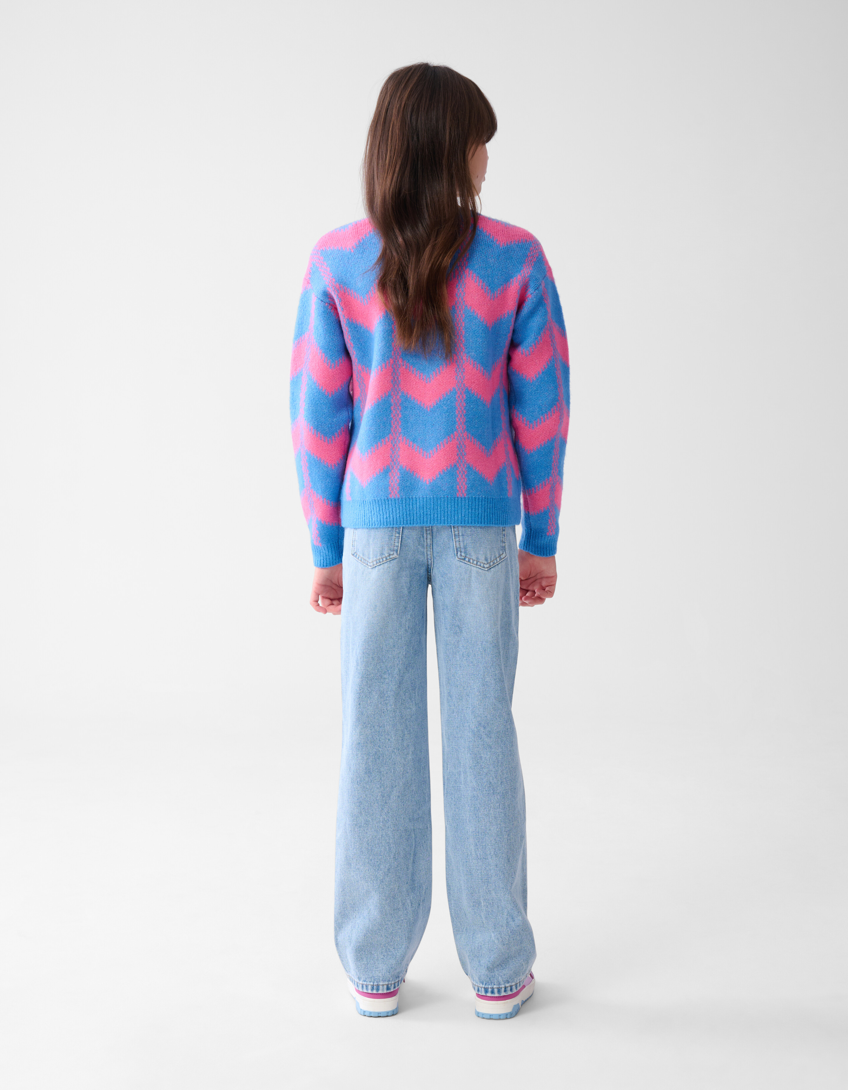 Heart Straight Fit Jeans Blau SHOEBY GIRLS