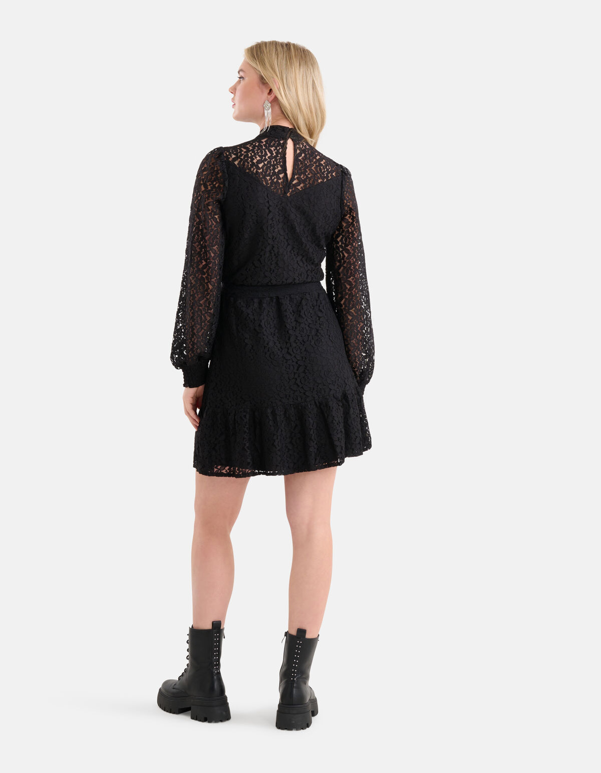 Spitzenkleid Schwarz SHOEBY WOMEN