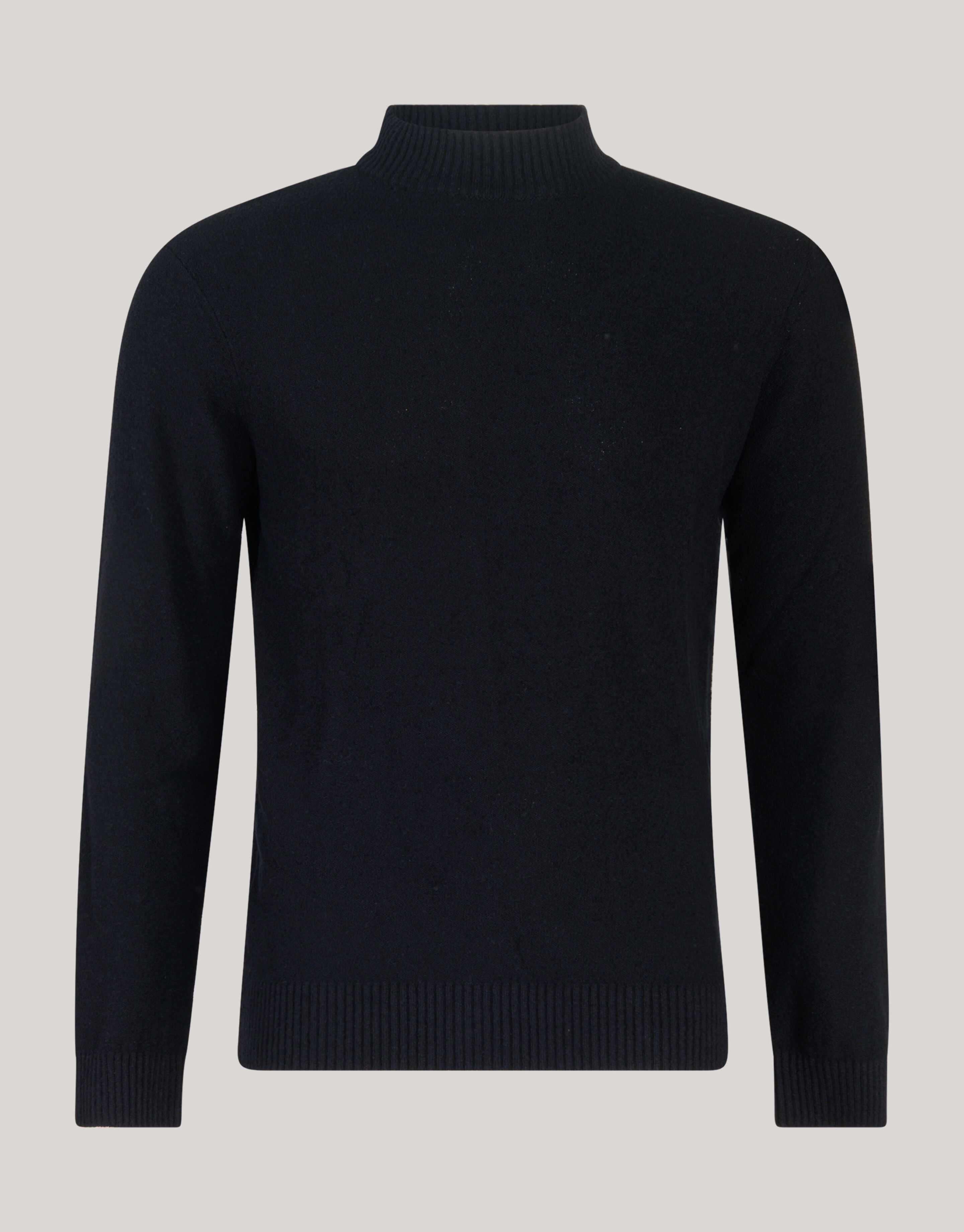 Bouclé Pullover Schwarz SHOEBY MEN