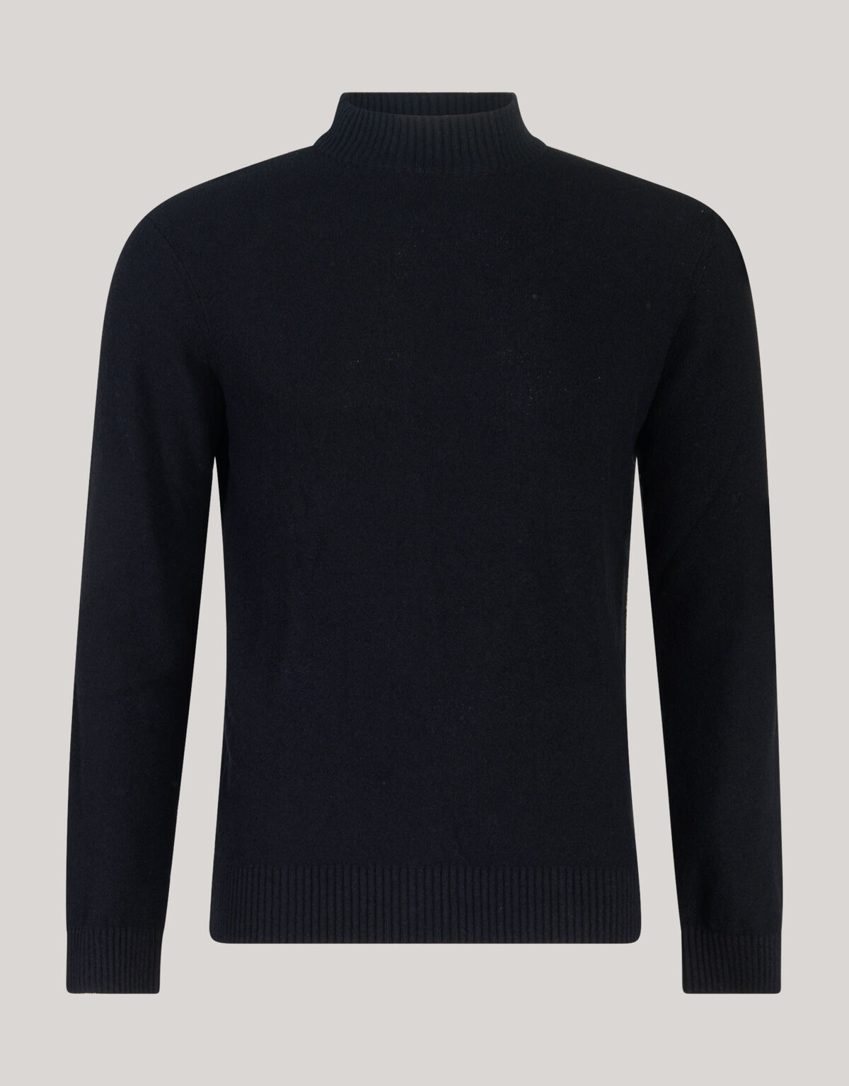 Bouclé Pullover Schwarz SHOEBY MEN