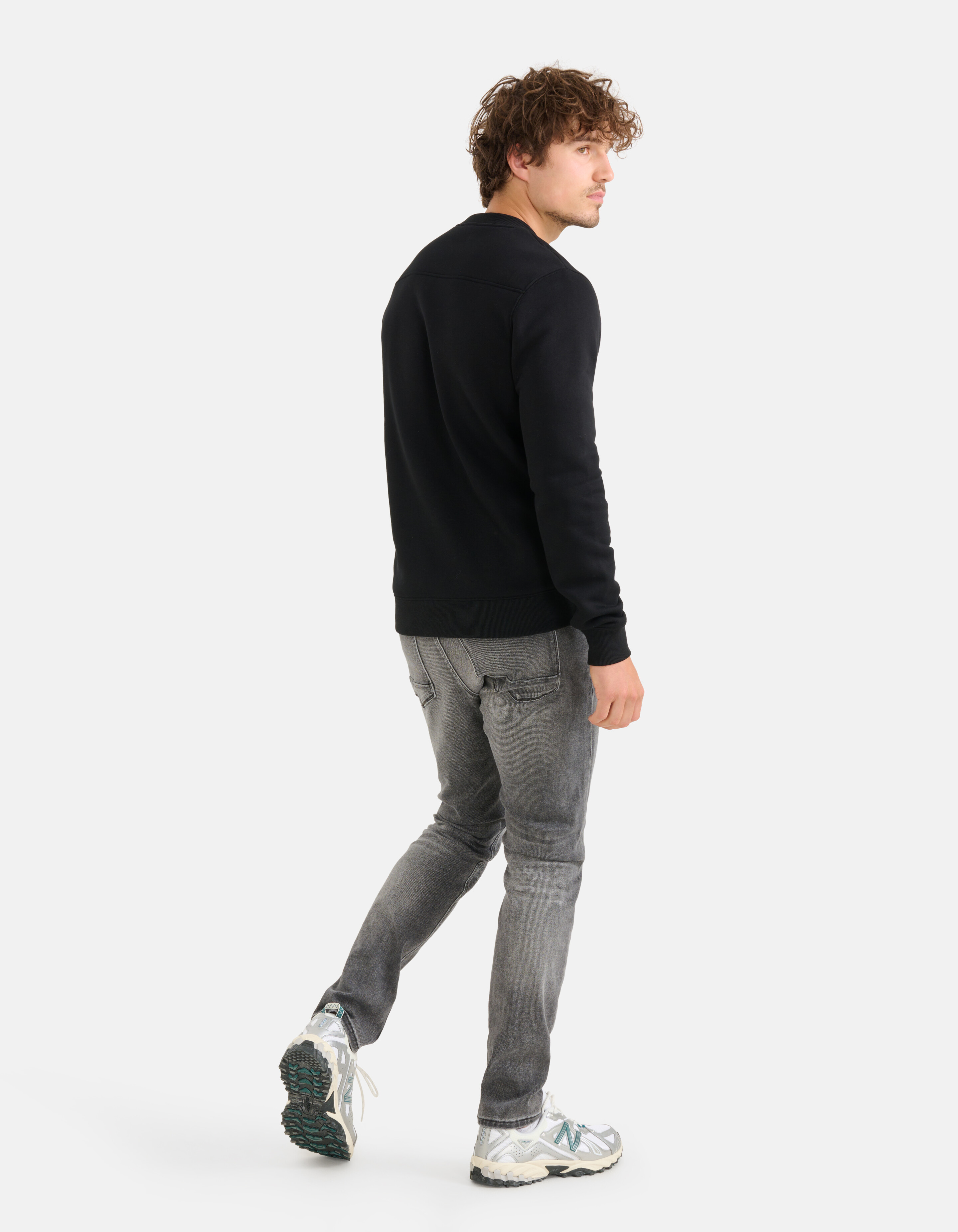 Gesteppter Pullover Schwarz SHOEBY MEN